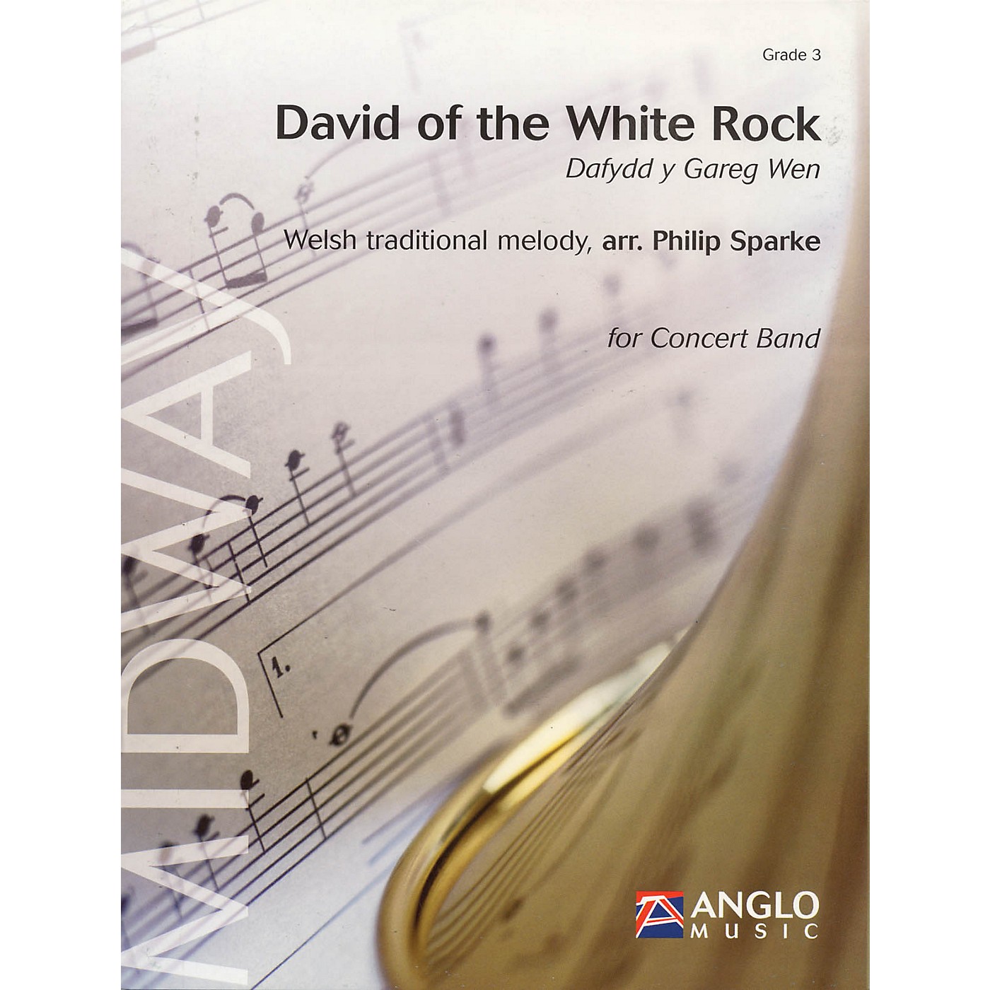 Anglo Music Press David of the White Rock (Dafydd y Gareg Wen) Concert Band Level 3 Arranged by Philip Sparke thumbnail
