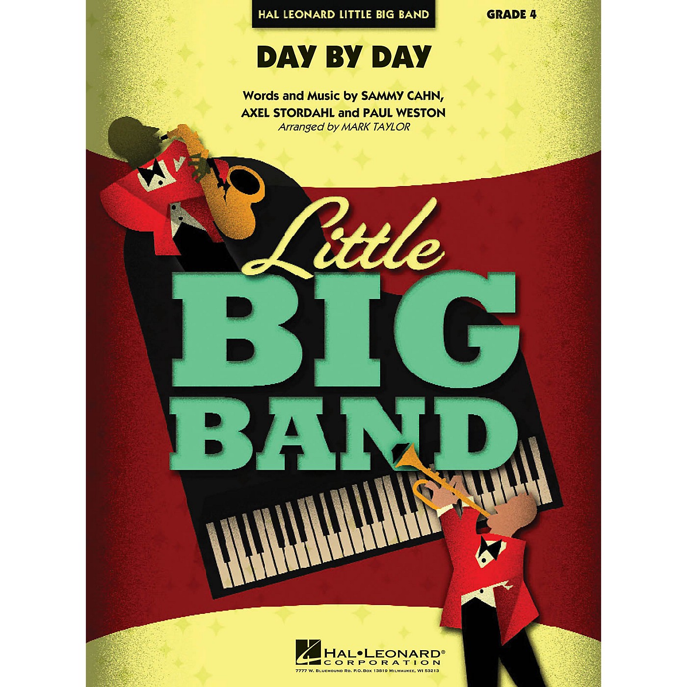 Hal Leonard Day by Day Jazz Band Level 3-4 Arranged by Mark Taylor thumbnail