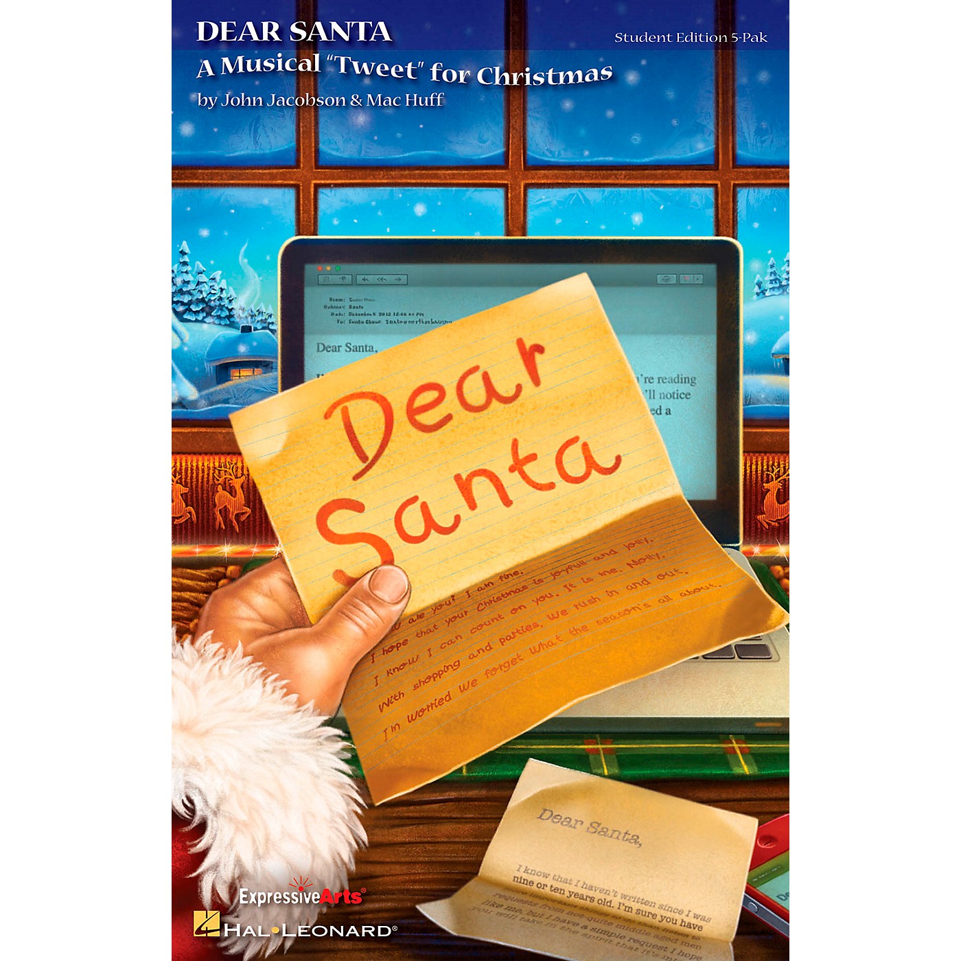 Hal Leonard Dear Santa - A Musical Tweet for Christmas Teacher's Edition (Singer's 5-Pak) thumbnail