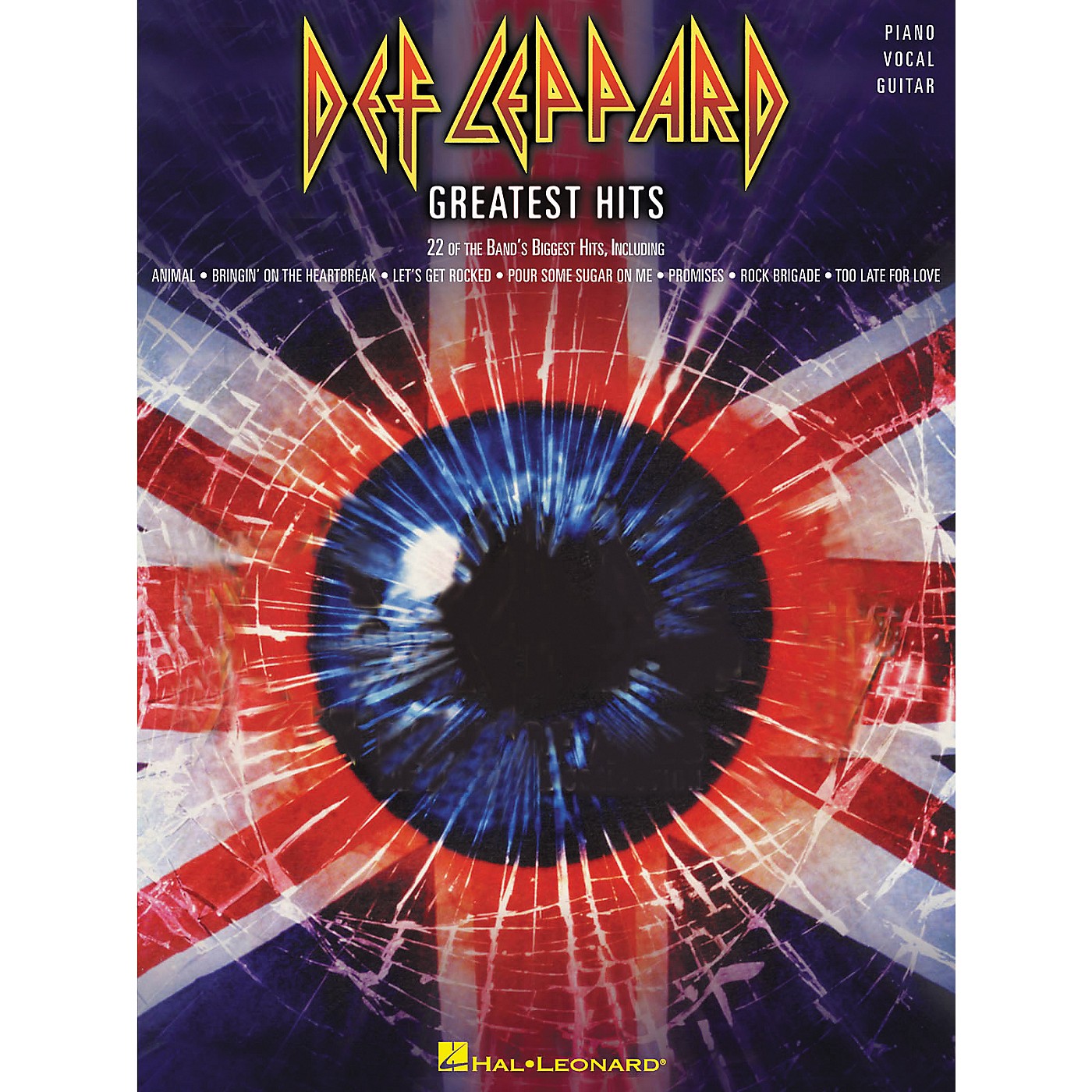 Hal Leonard Def Leppard Greatest Hits Piano, Vocal, Guitar Songbook thumbnail