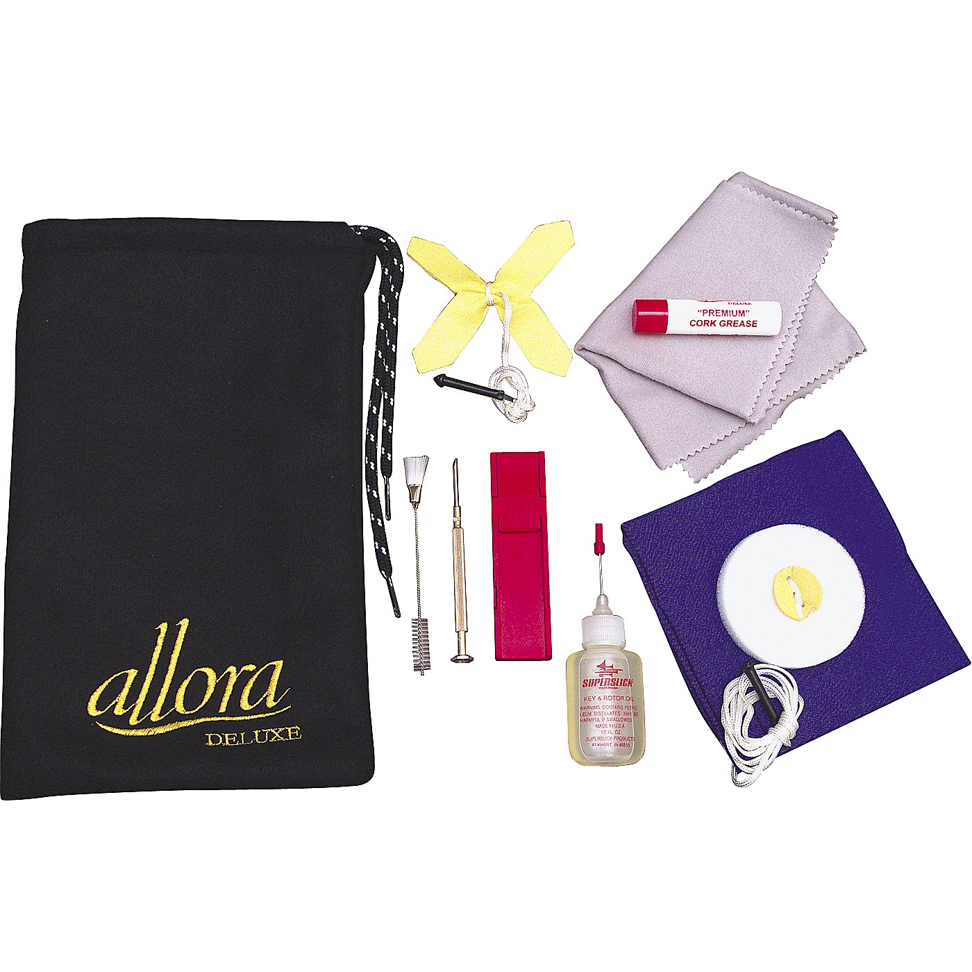 Allora Deluxe Tenor Saxophone Maintenance Kit Woodwind & Brasswind
