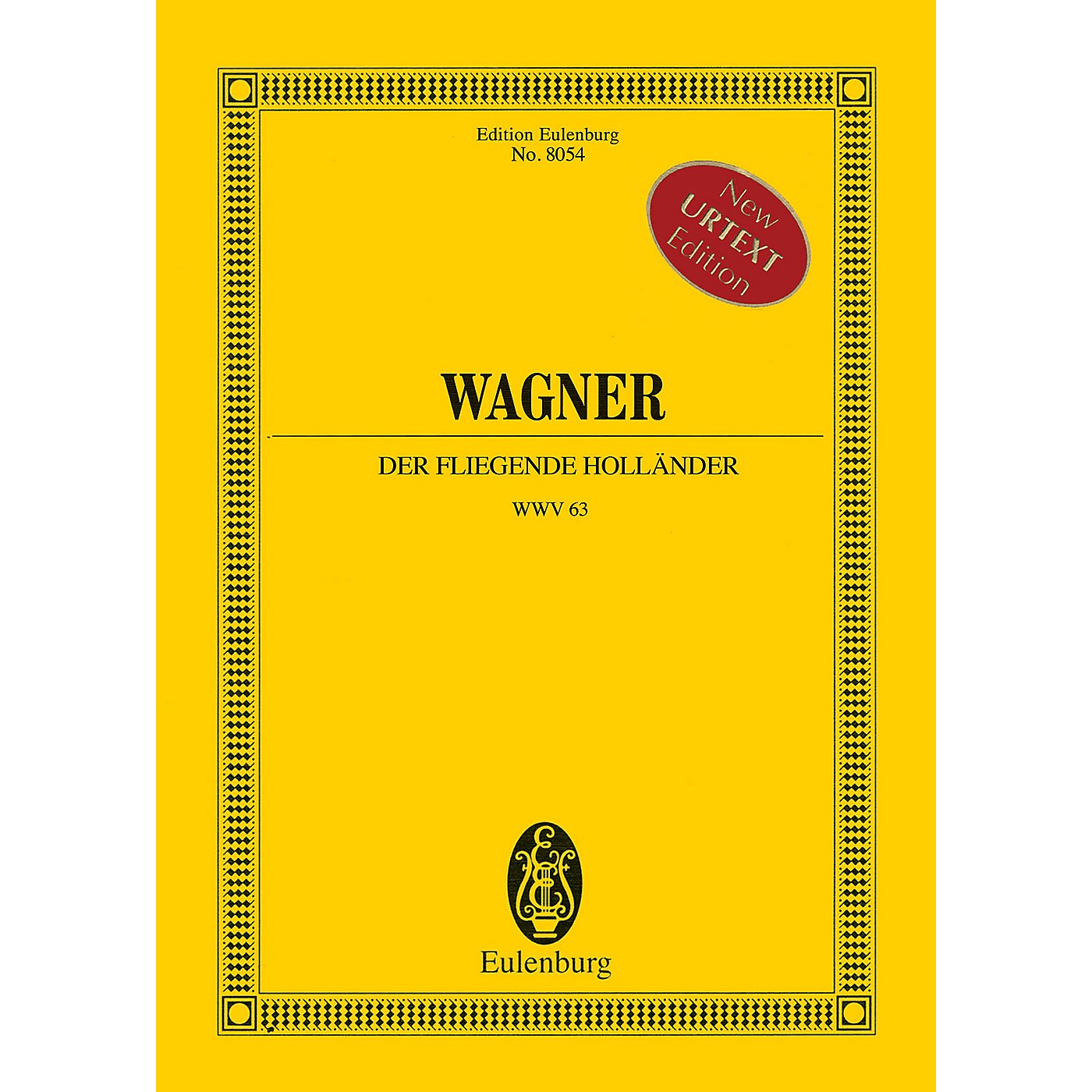 Eulenburg Der Fliegende Hollander (The Flying Dutchman) Study Score Composed by Wagner Edited by Egon Voss thumbnail