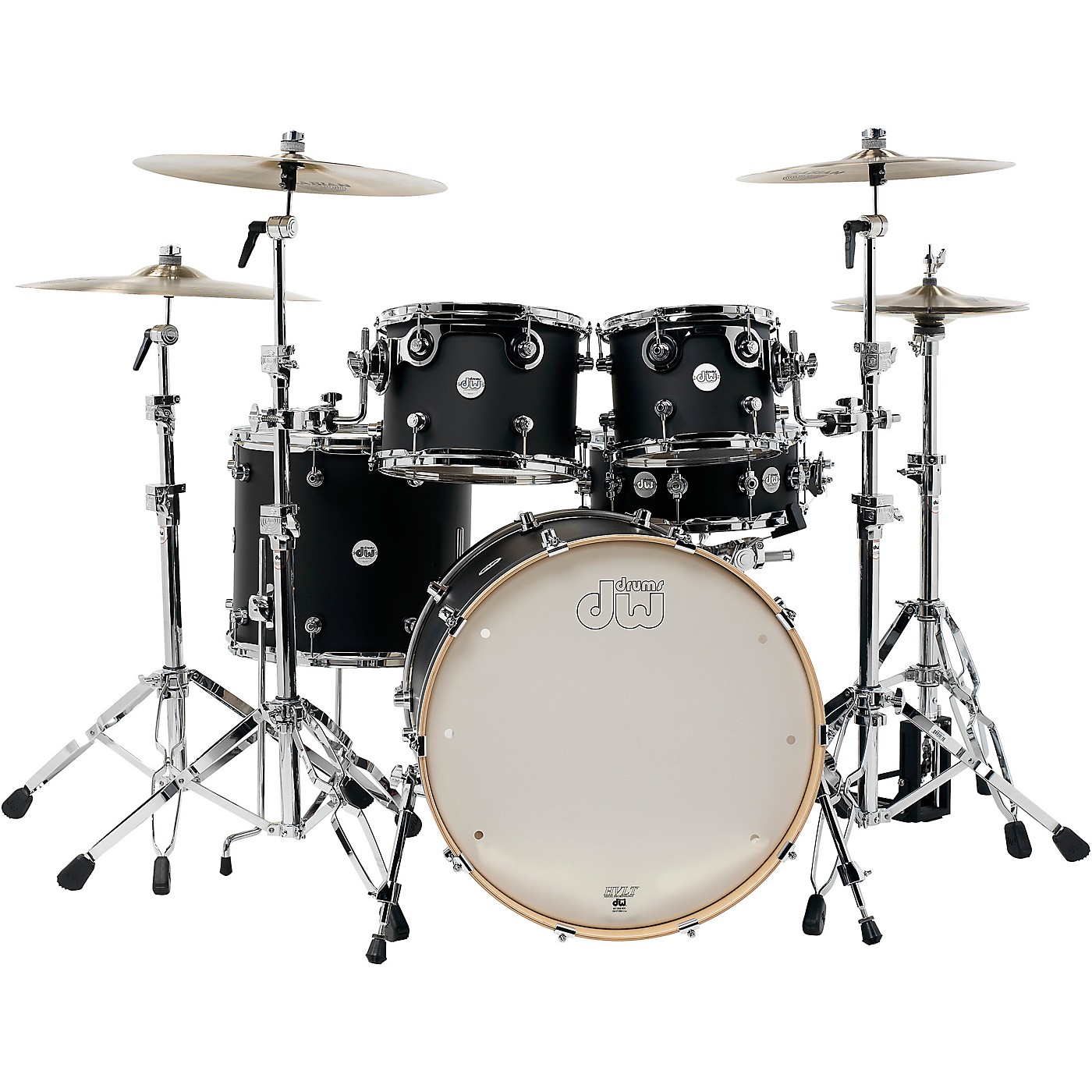 DW Design Series 5-Piece Lacquer Shell Pack with Chrome Hardware thumbnail