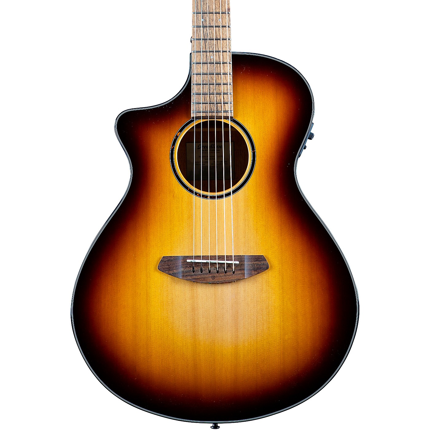 Breedlove Discovery S CE LH Red Cedar-African Mahogany Concert Left-Handed Acoustic-Electric Guitar thumbnail