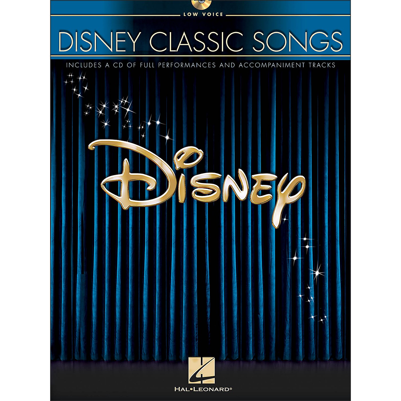 Hal Leonard Disney Classic Songs for Low Voice Book/CD thumbnail