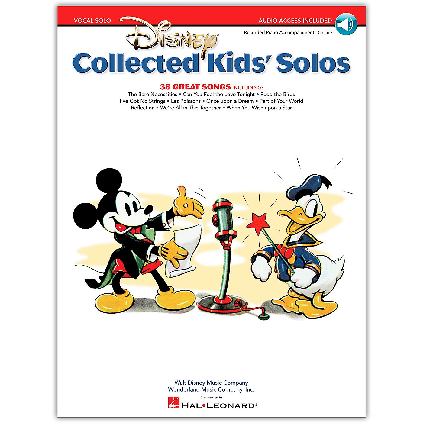 Hal Leonard Disney Collected Kids' Solos Book/Online Audio thumbnail