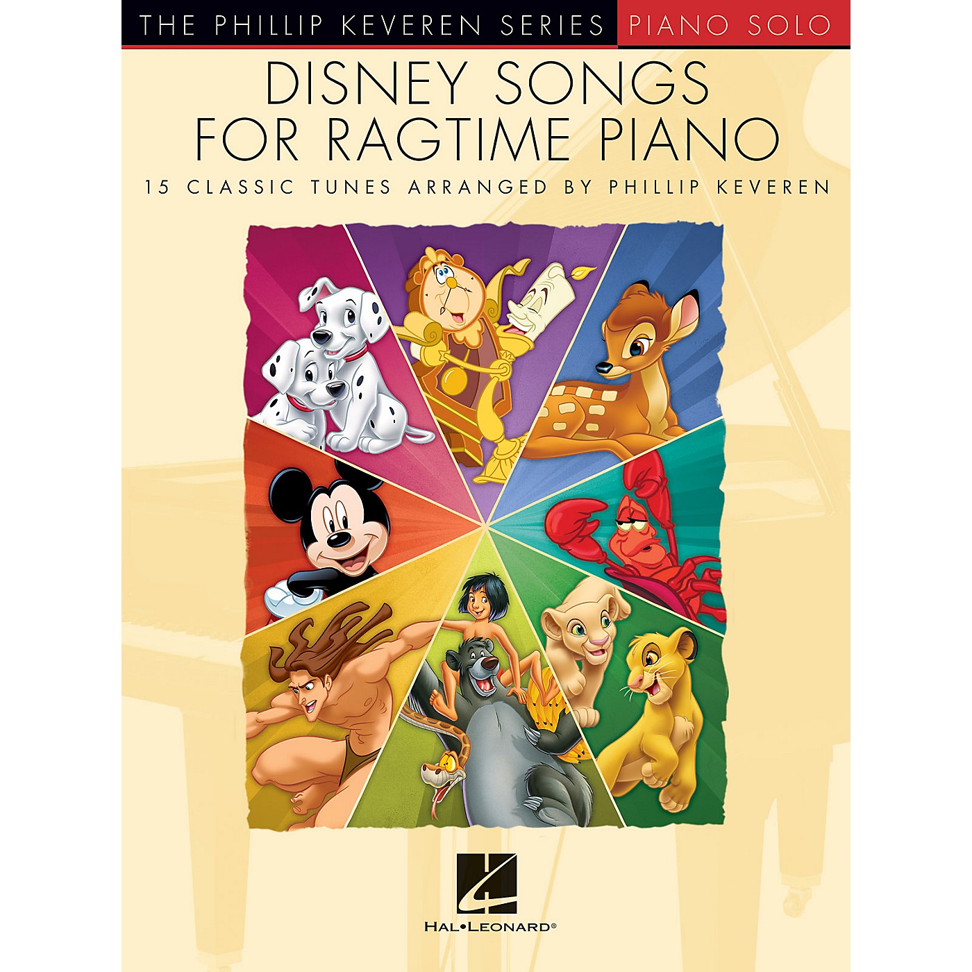 Hal Leonard Disney Songs for Ragtime Piano - The Phillip Keveren Series Piano Solo Songbook thumbnail