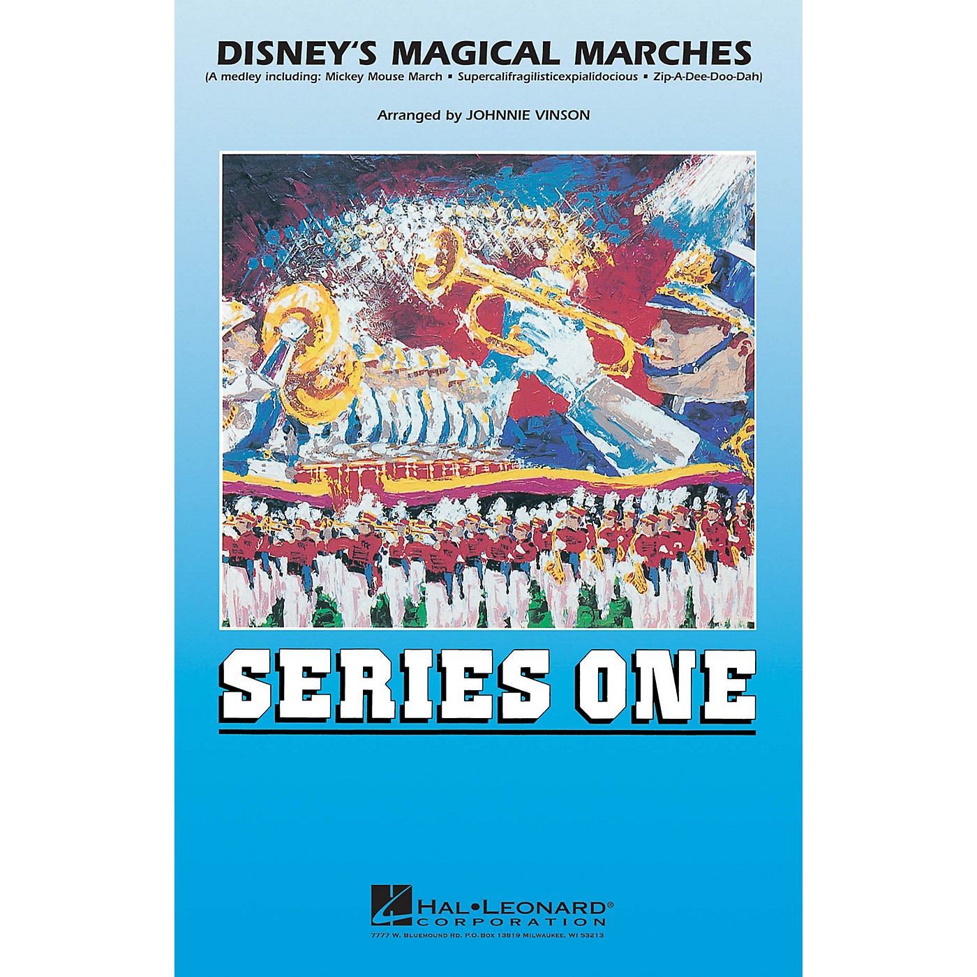 Hal Leonard Disney's Magical Marches Marching Band Level 2 Arranged by Johnnie Vinson thumbnail