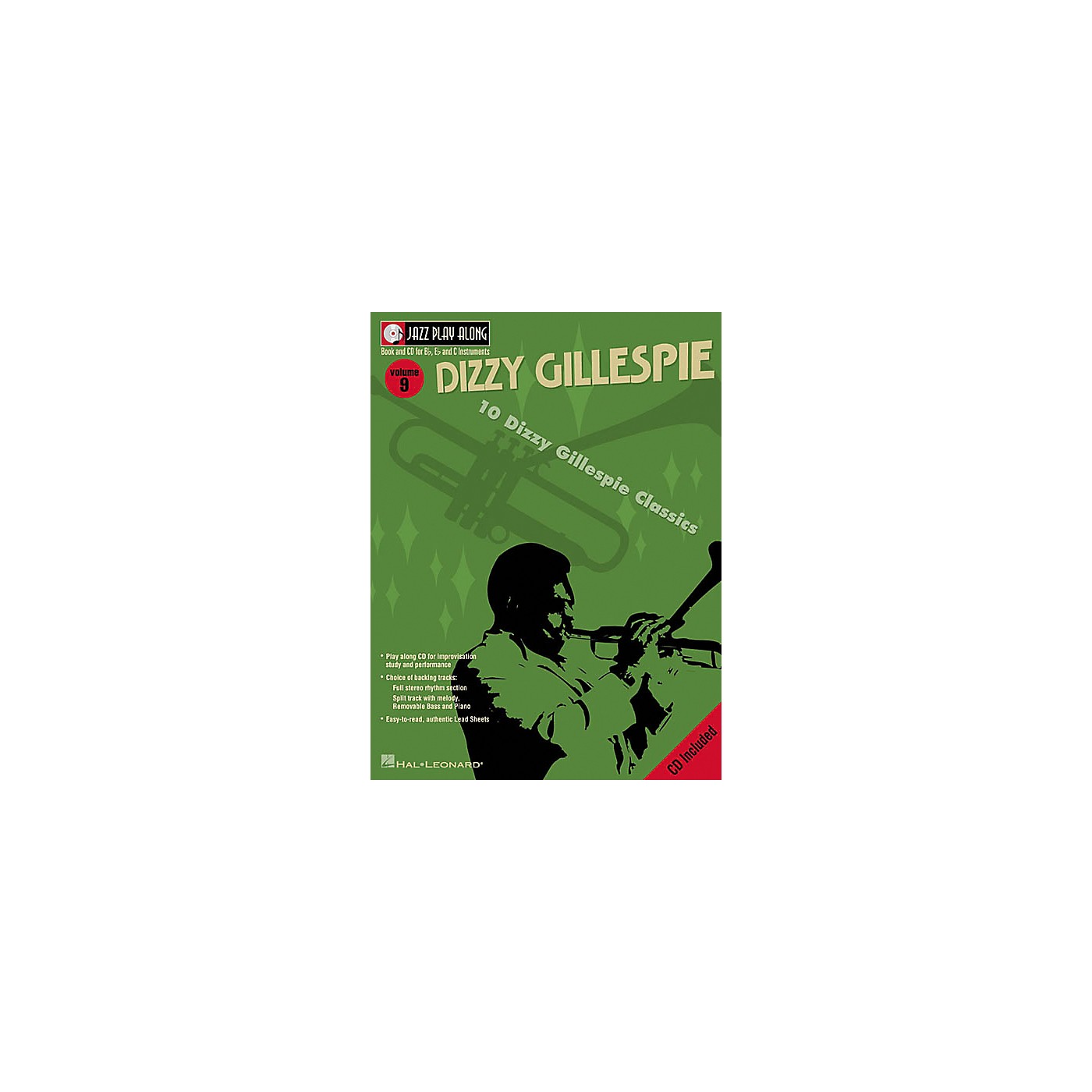 Hal Leonard Dizzy Gillespie - Jazz Play Along Volume 9 Book with CD thumbnail