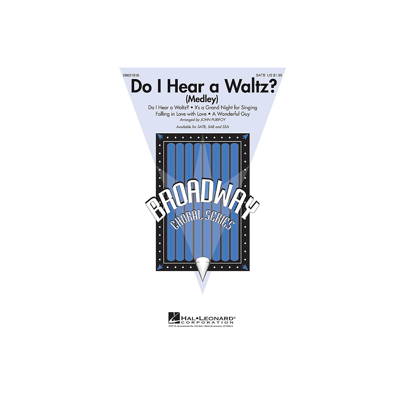 Hal Leonard Do I Hear a Waltz? (Medley) SATB arranged by John Purifoy thumbnail