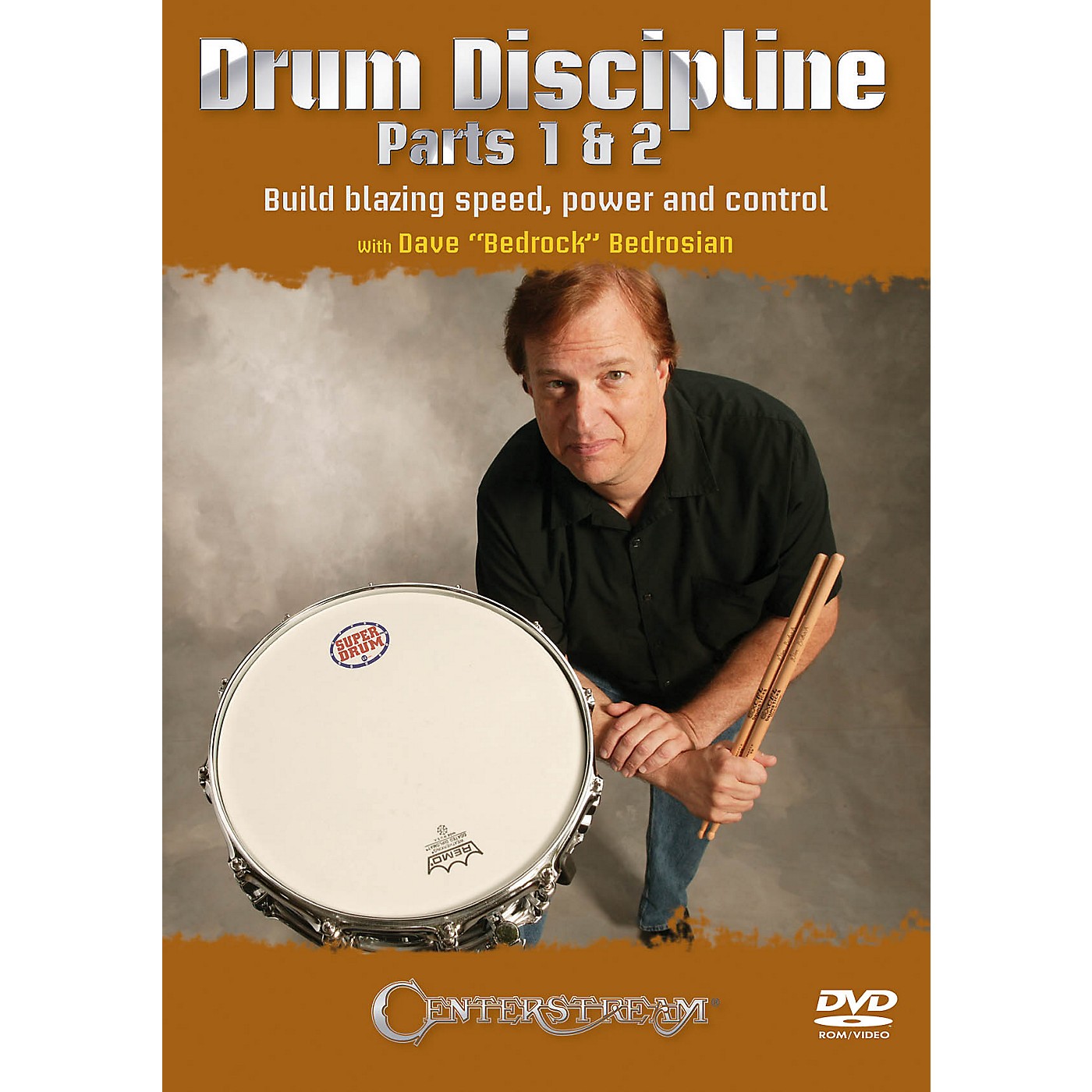 Centerstream Publishing Drum Discipline, Parts 1 & 2 Percussion Series DVD Written by Dave 