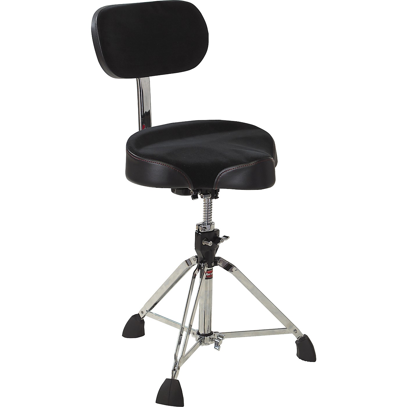 Gibraltar Drum Throne With Oversized Motorcycle Seat and Backrest thumbnail