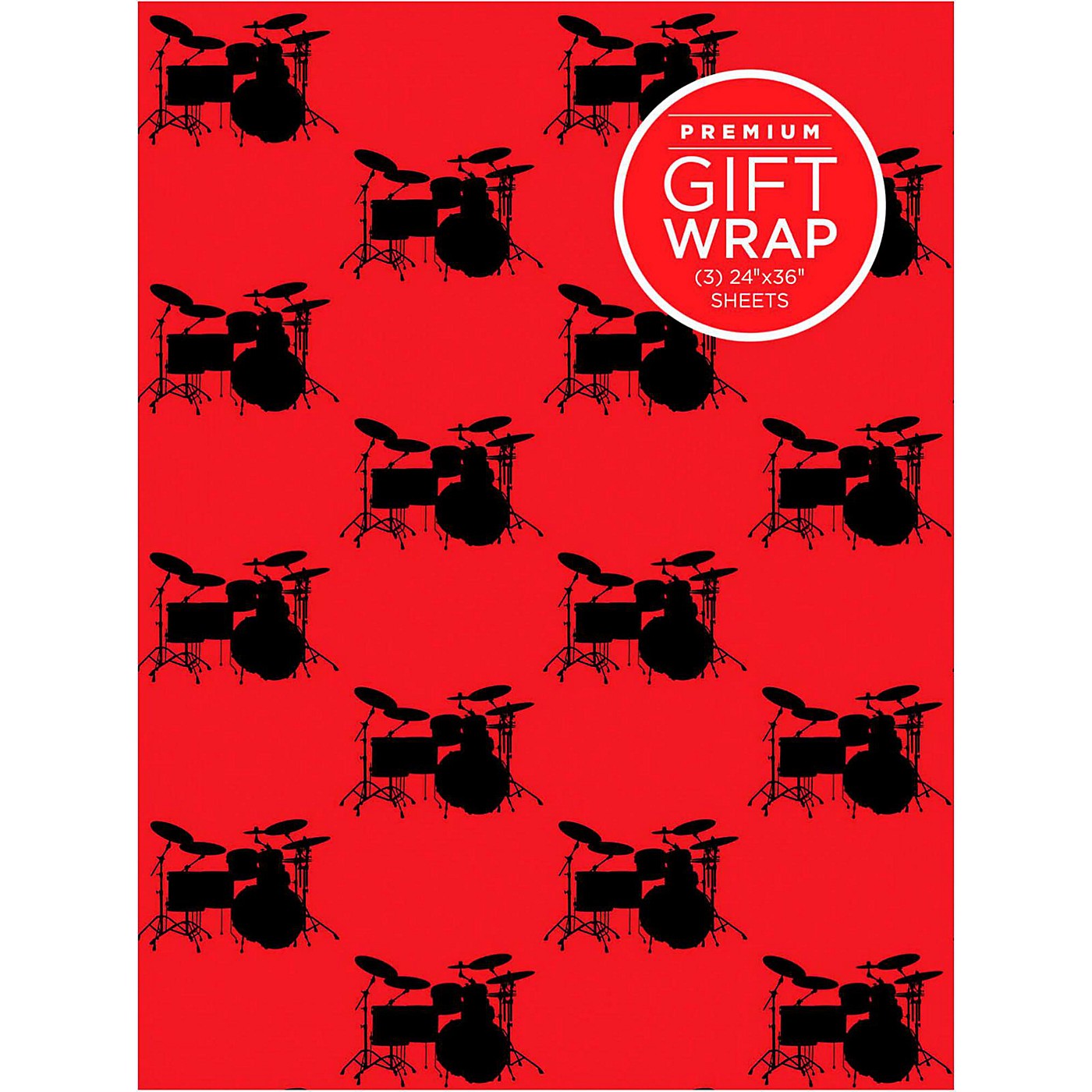 Hal Leonard Drumset Wrapping Paper thumbnail