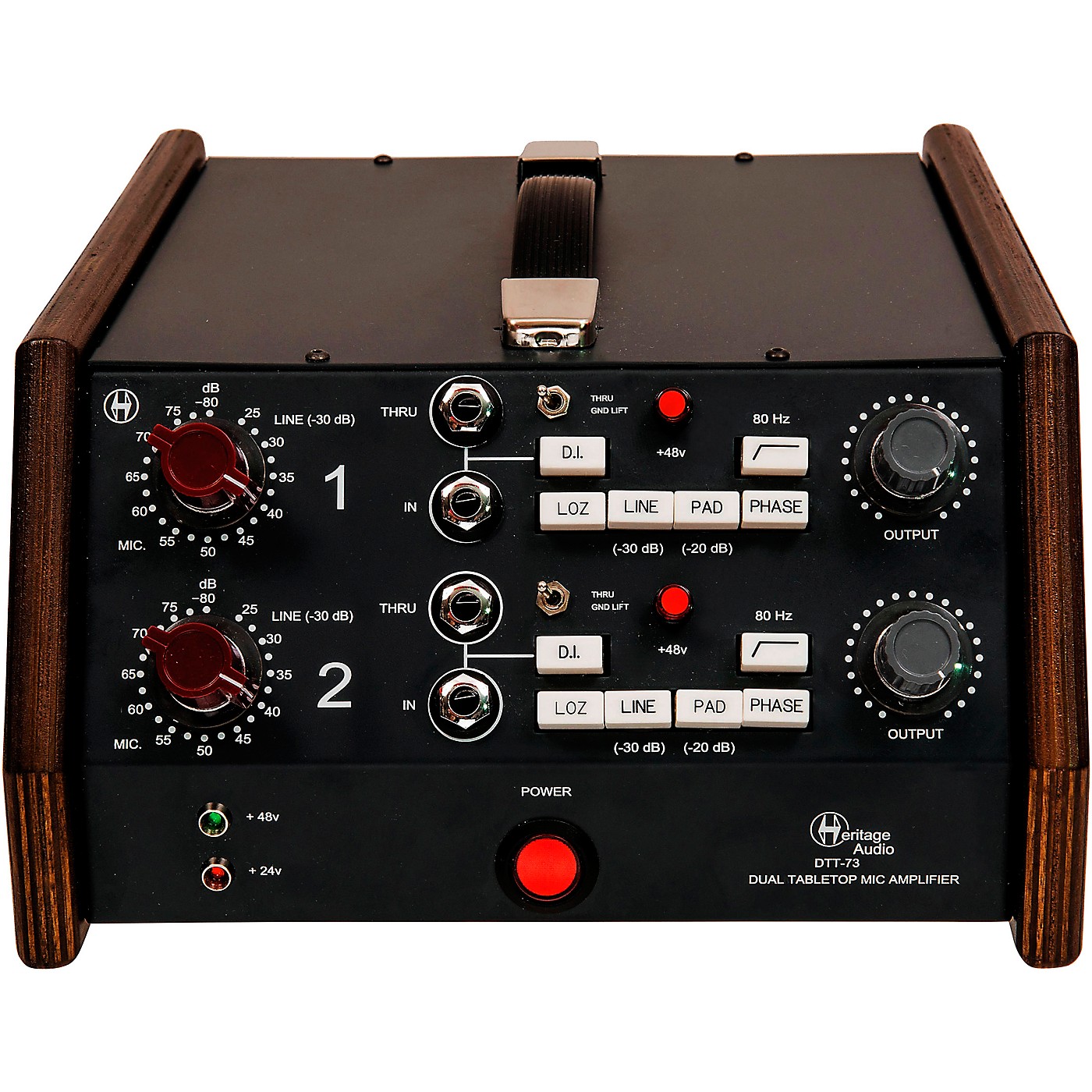 Heritage Audio Dual Table Top Microphone Preamp thumbnail
