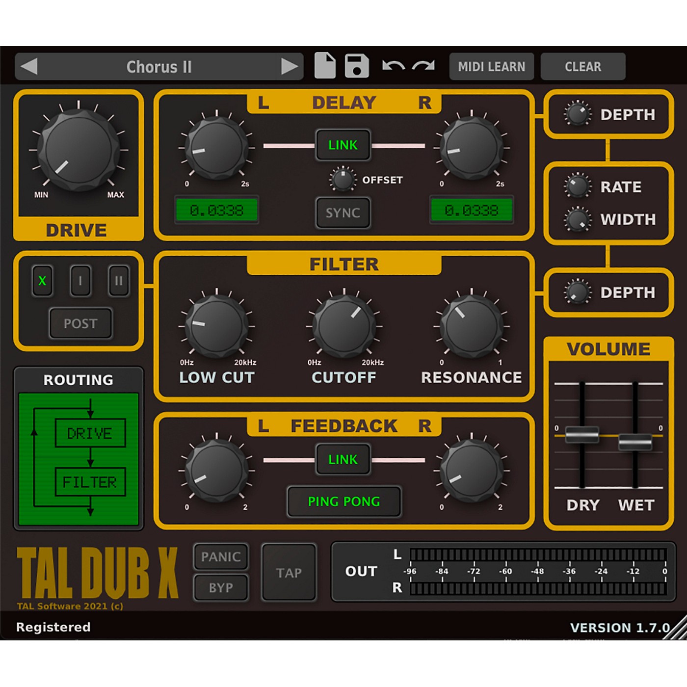 TAL Software Dub-X Delay (Download) thumbnail