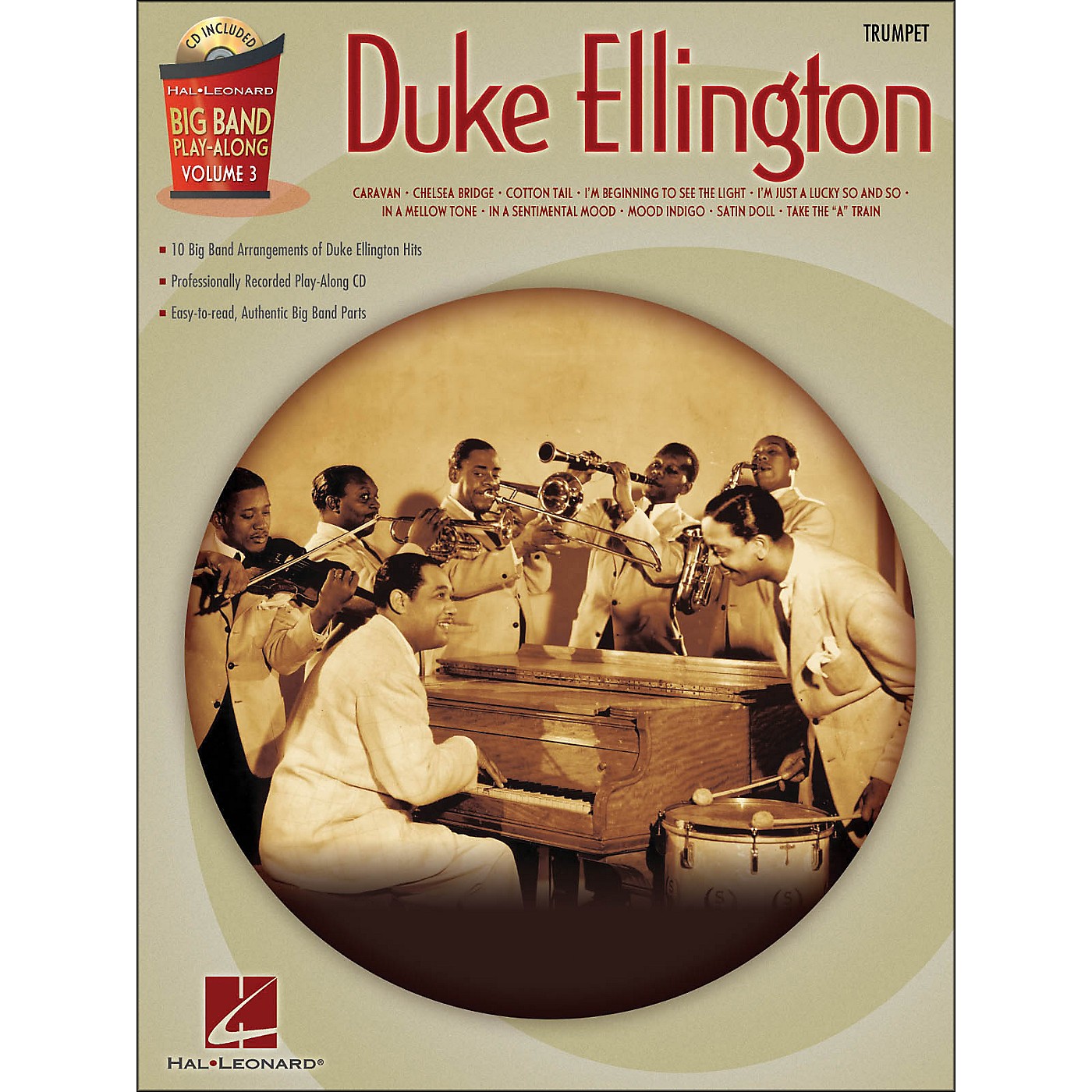 Hal Leonard Duke Ellington Big Band Play-Along Vol. 3 Trumpet thumbnail