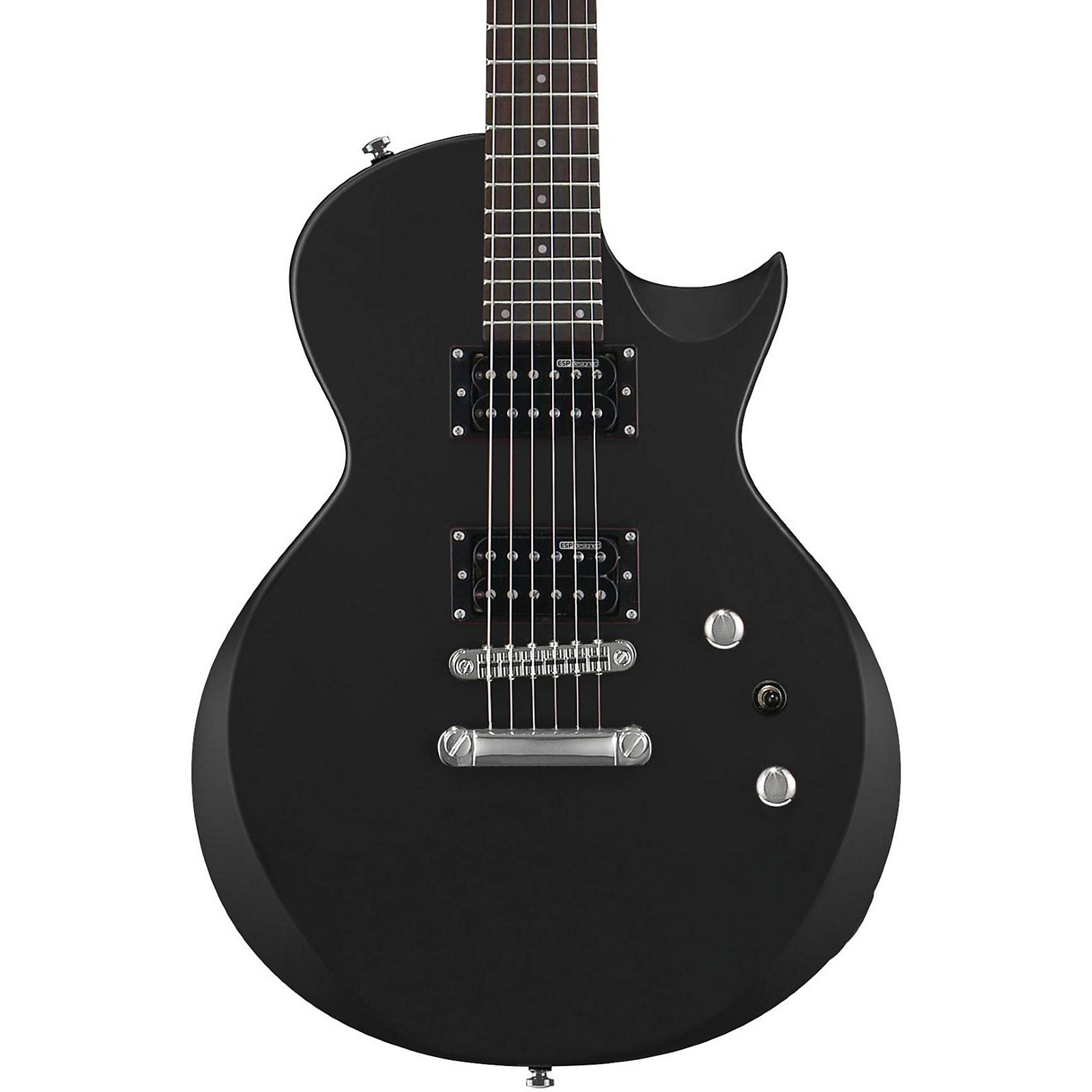 electric guitar all black