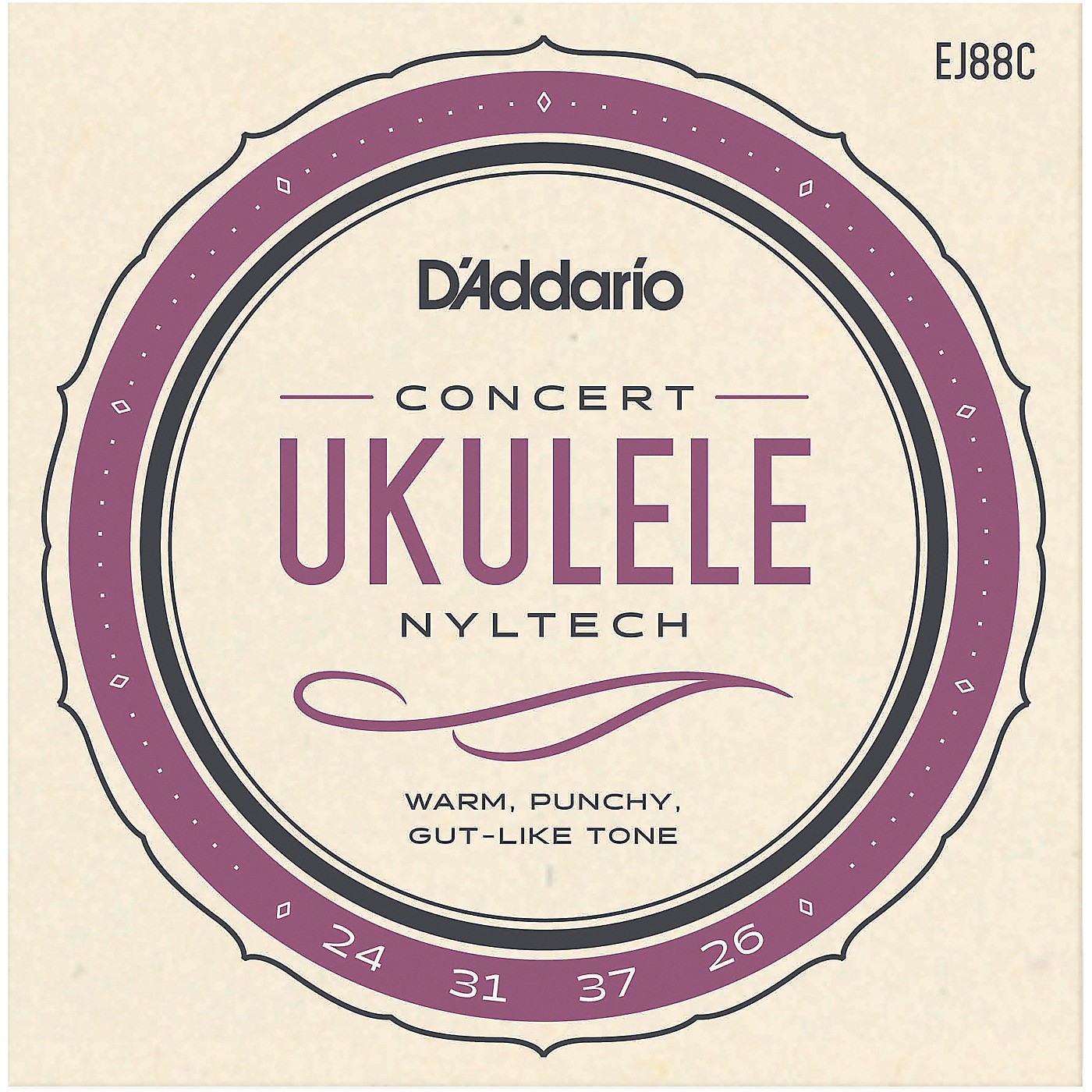 D'Addario EJ88C Nyltech Concert Ukulele Strings thumbnail