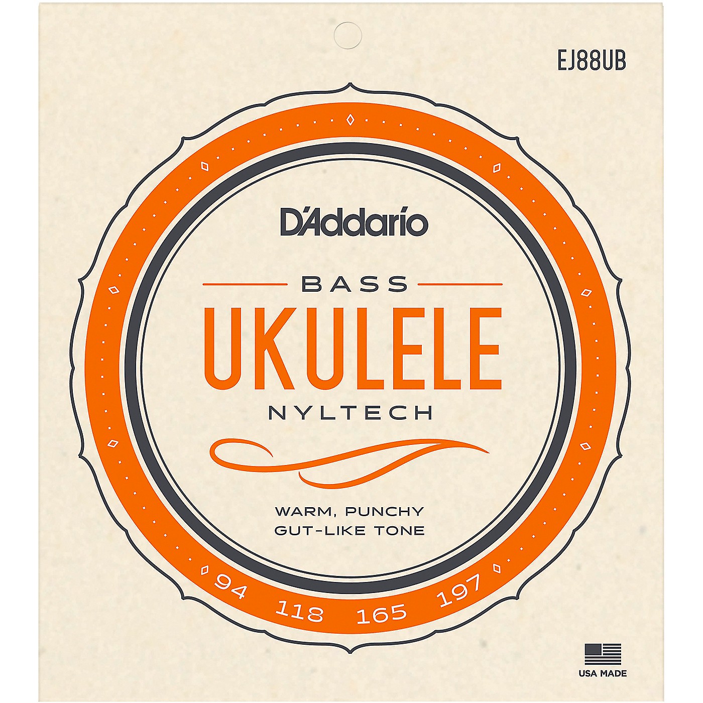D'Addario EJ88UB Nyltech Bass Ukulele Strings thumbnail