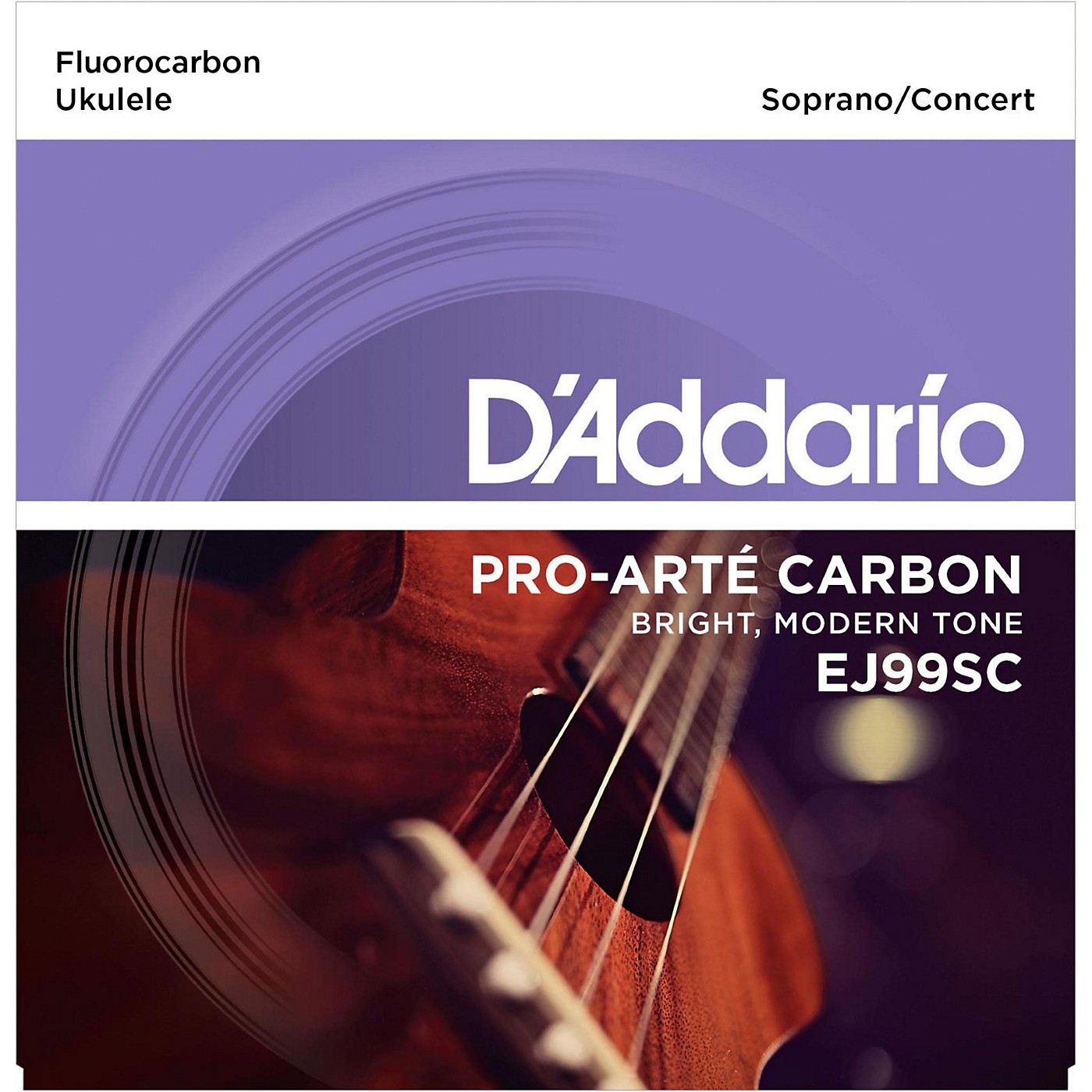 D'Addario EJ99SC Pro-Arte Carbon Soprano/Concert Ukulele Strings thumbnail