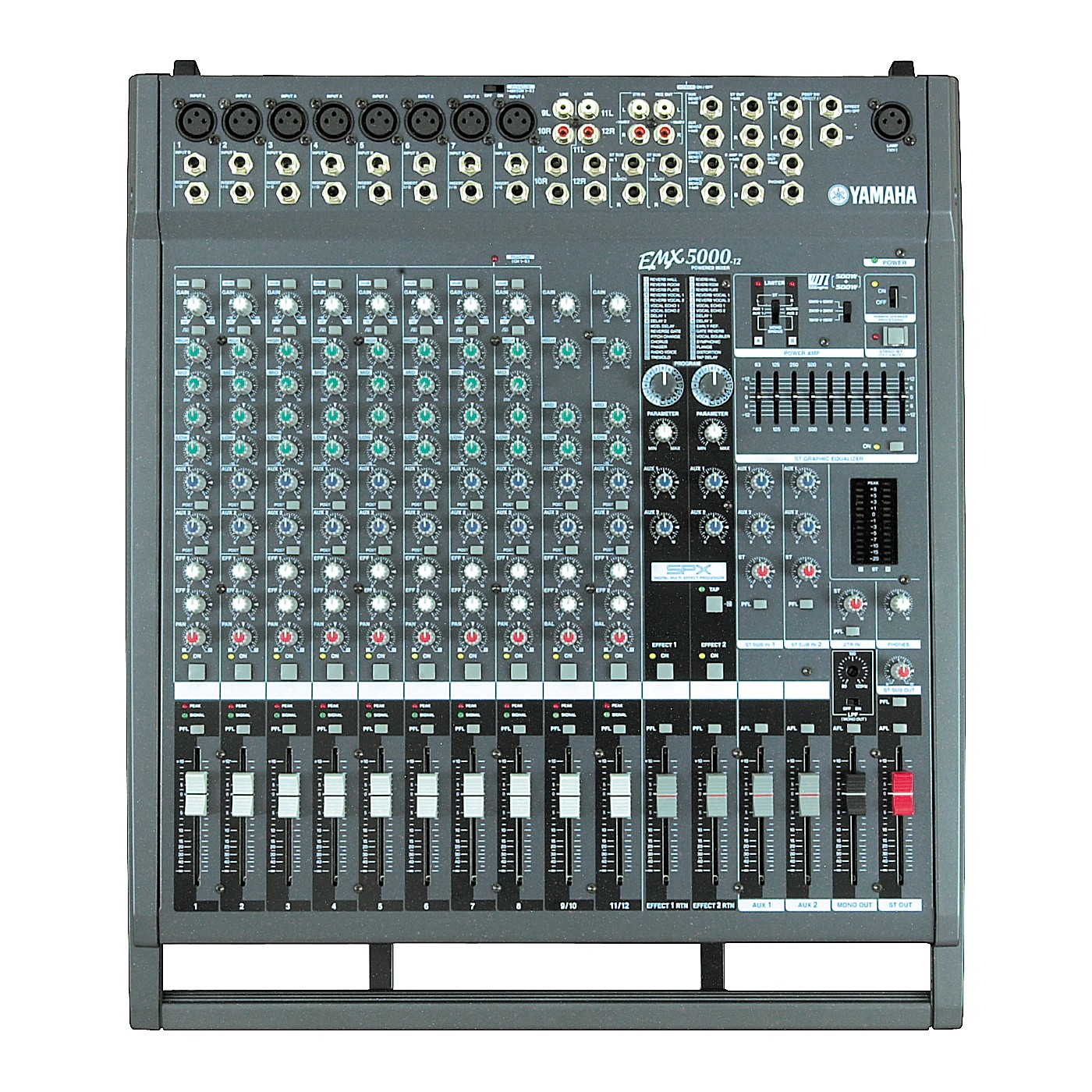 公式店ヤマハ YAMAHA EMX5000-12 パワードミキサー 超名機! プロ御用達! LIVE/RECの定番! POWERED MIXER プロが実際に使用していたプロ機材! ミキサー