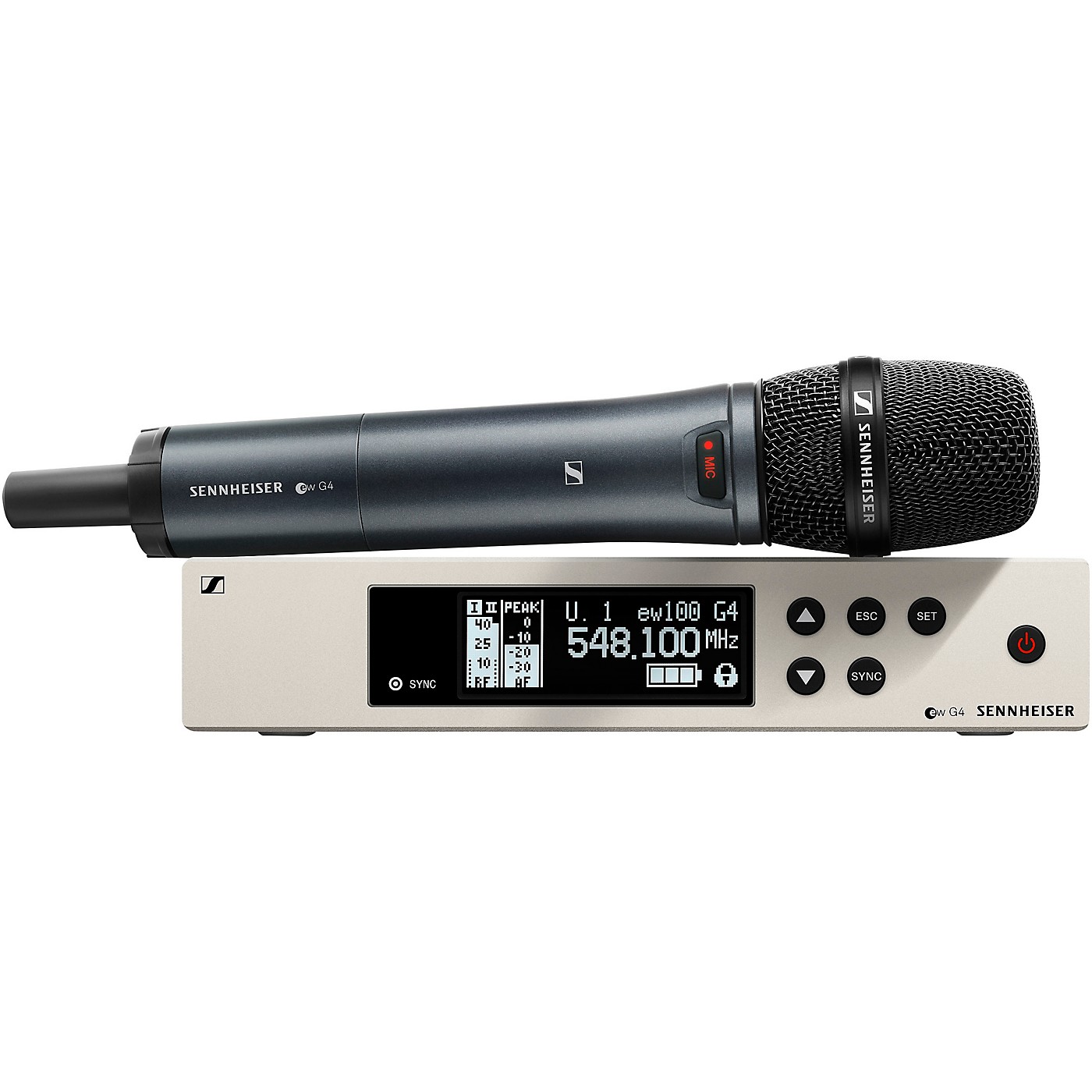 Sennheiser EW 100 G4-835-S Wireless Handheld Microphone System thumbnail