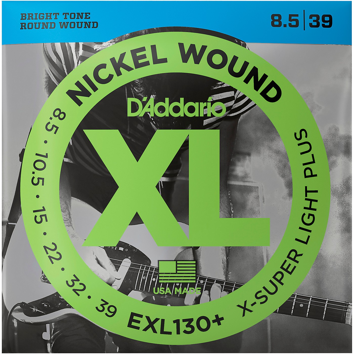 D'Addario EXL130+ Nickel XL Electric Guitar Strings thumbnail