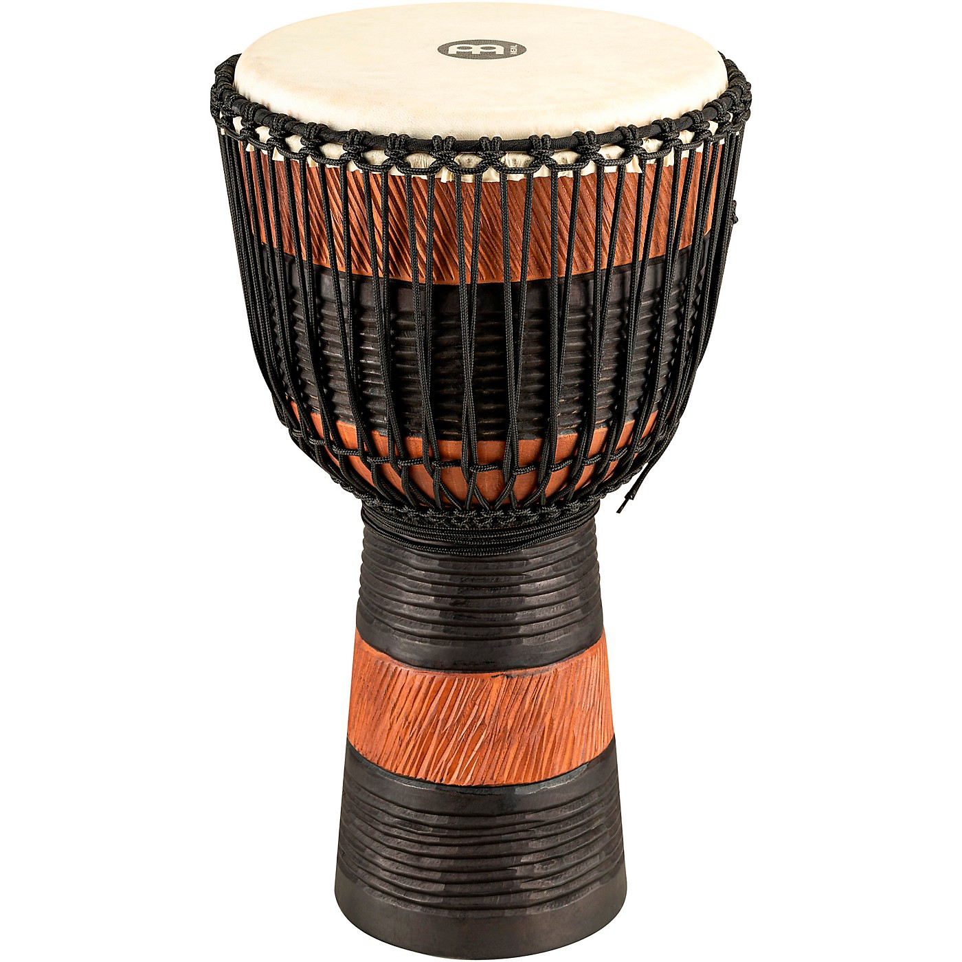MEINL Earth Rhythm Series Original African-Style Rope-Tuned Wood Djembe with Bag thumbnail