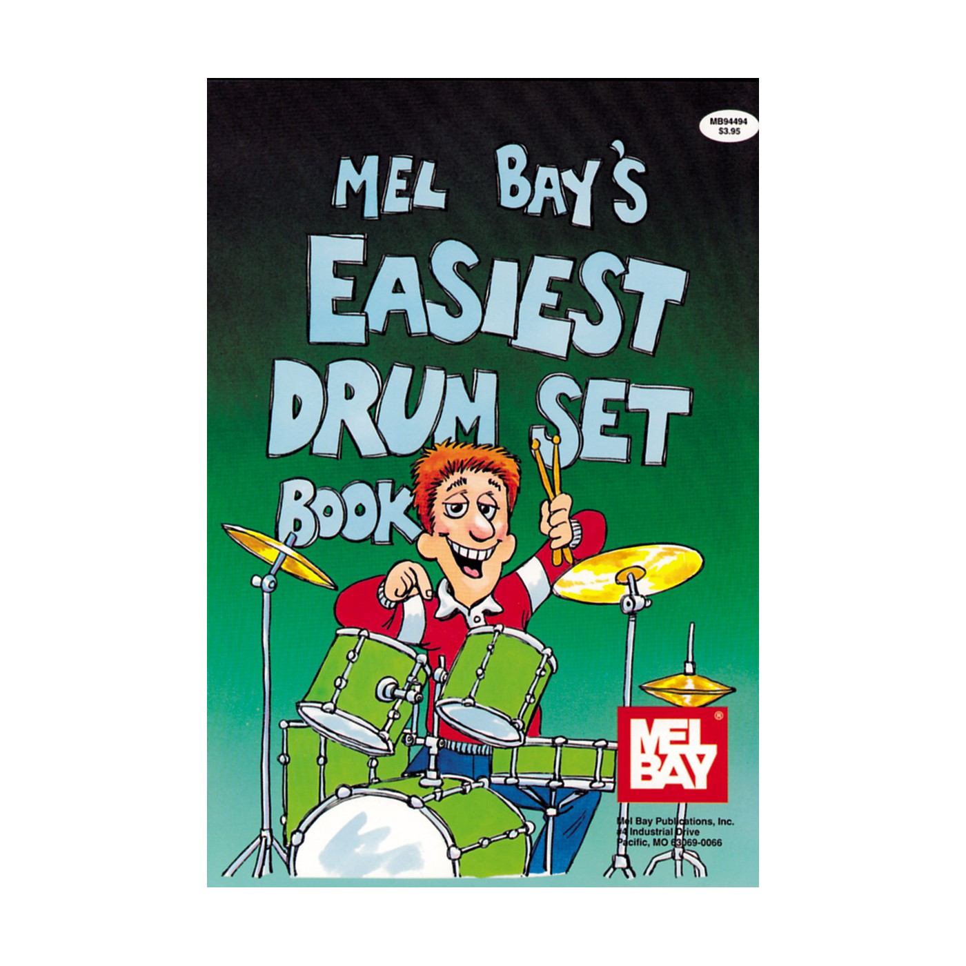 Mel Bay Easiest Drumset Book thumbnail