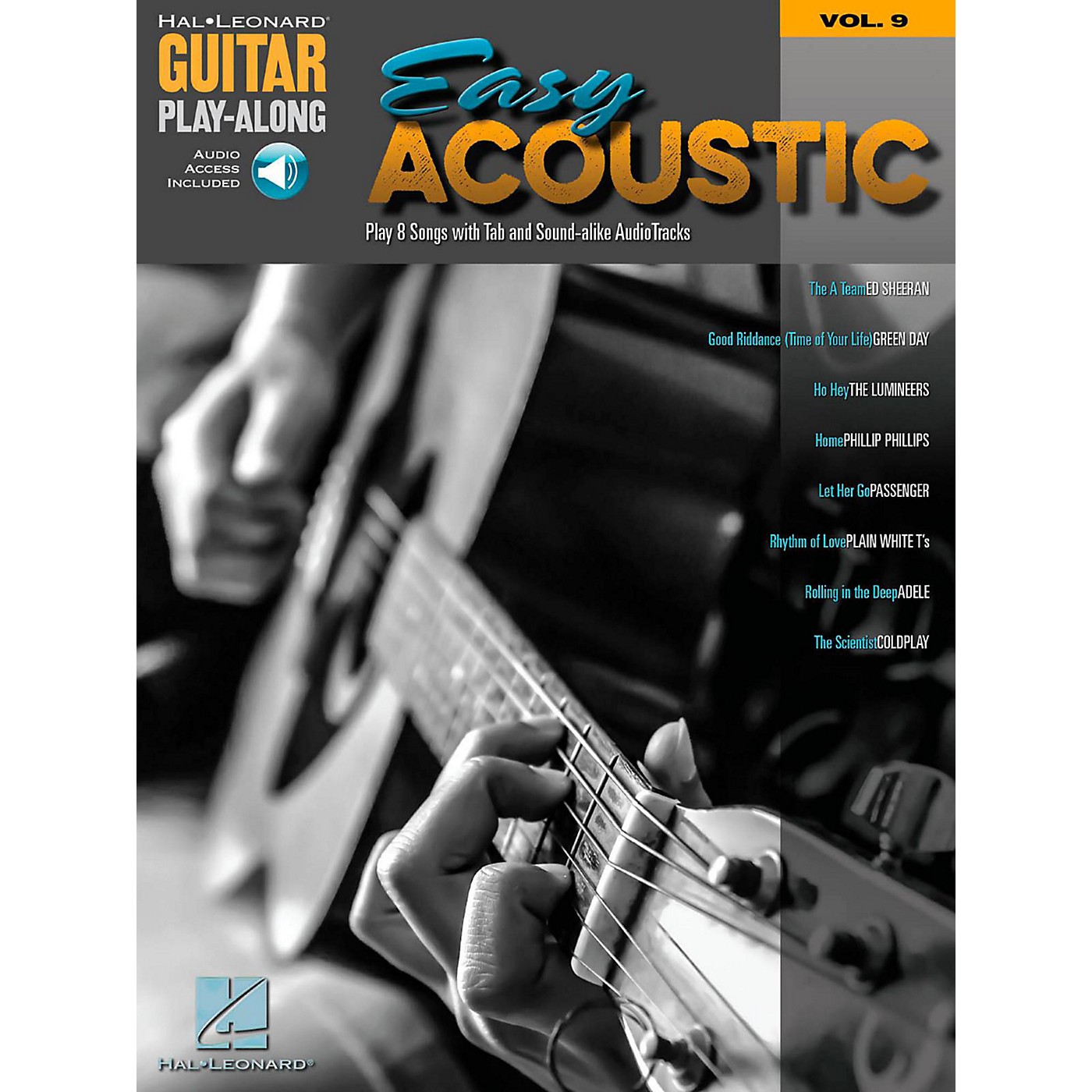 Hal Leonard Easy Acoustic Songs - Guitar Play-Along Vol. 9 Book/Online Audio thumbnail