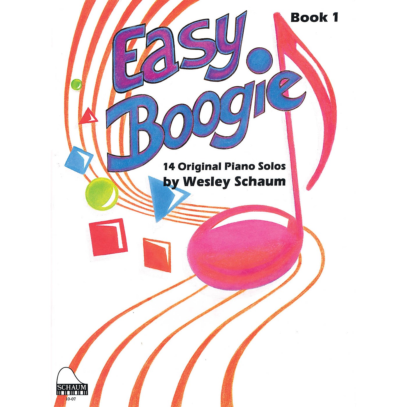 Schaum Easy Boogie Book 1 Educational Piano Series Softcover Composed by Wesley Schaum thumbnail