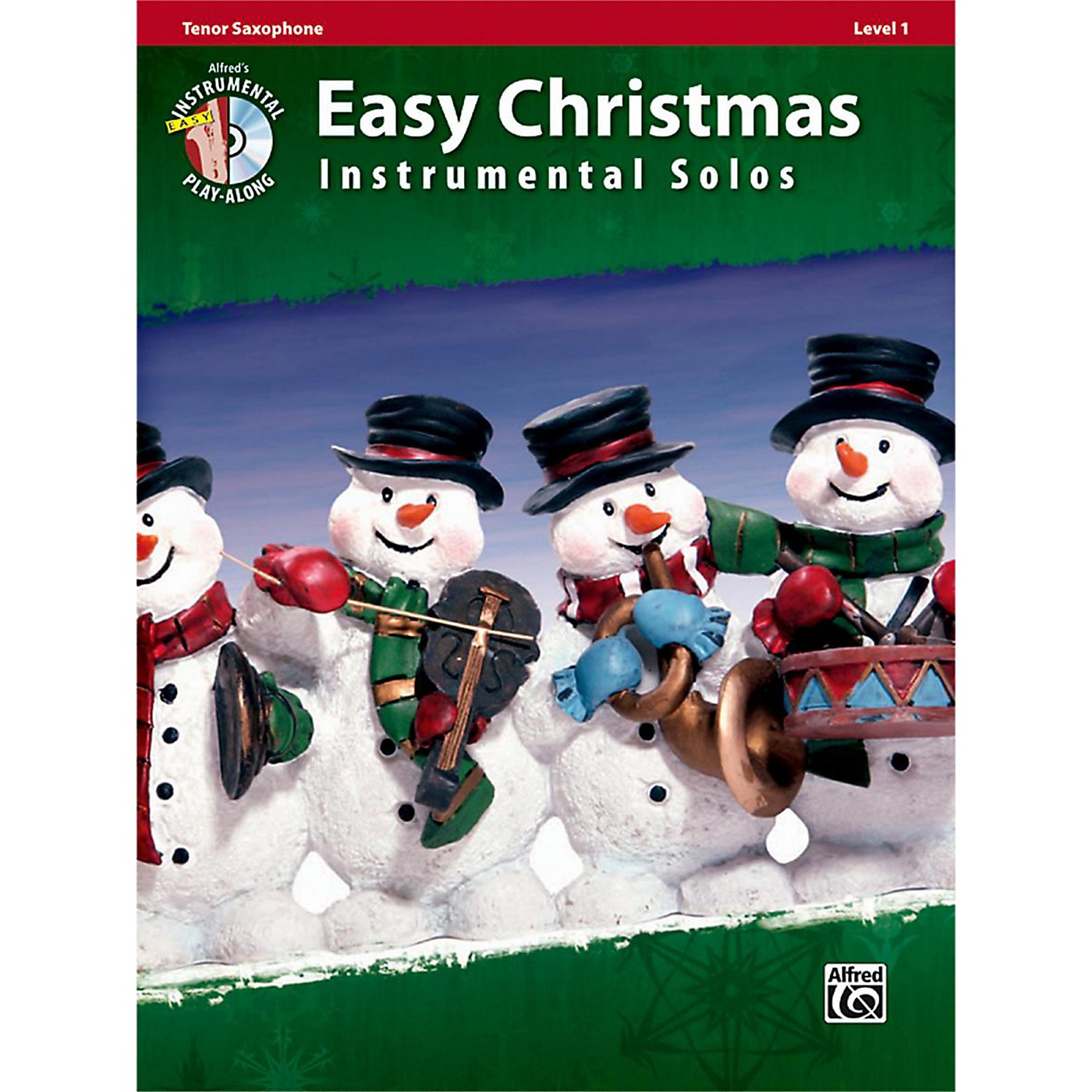 Alfred Easy Christmas Instrumental Solos Level 1 Tenor Sax Book & CD thumbnail