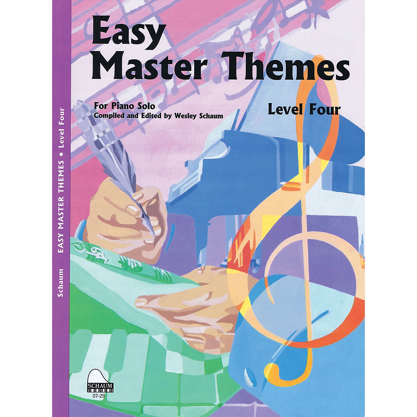 Schaum Easy Master Themes, Lev 4 Educational Piano Series Softcover thumbnail