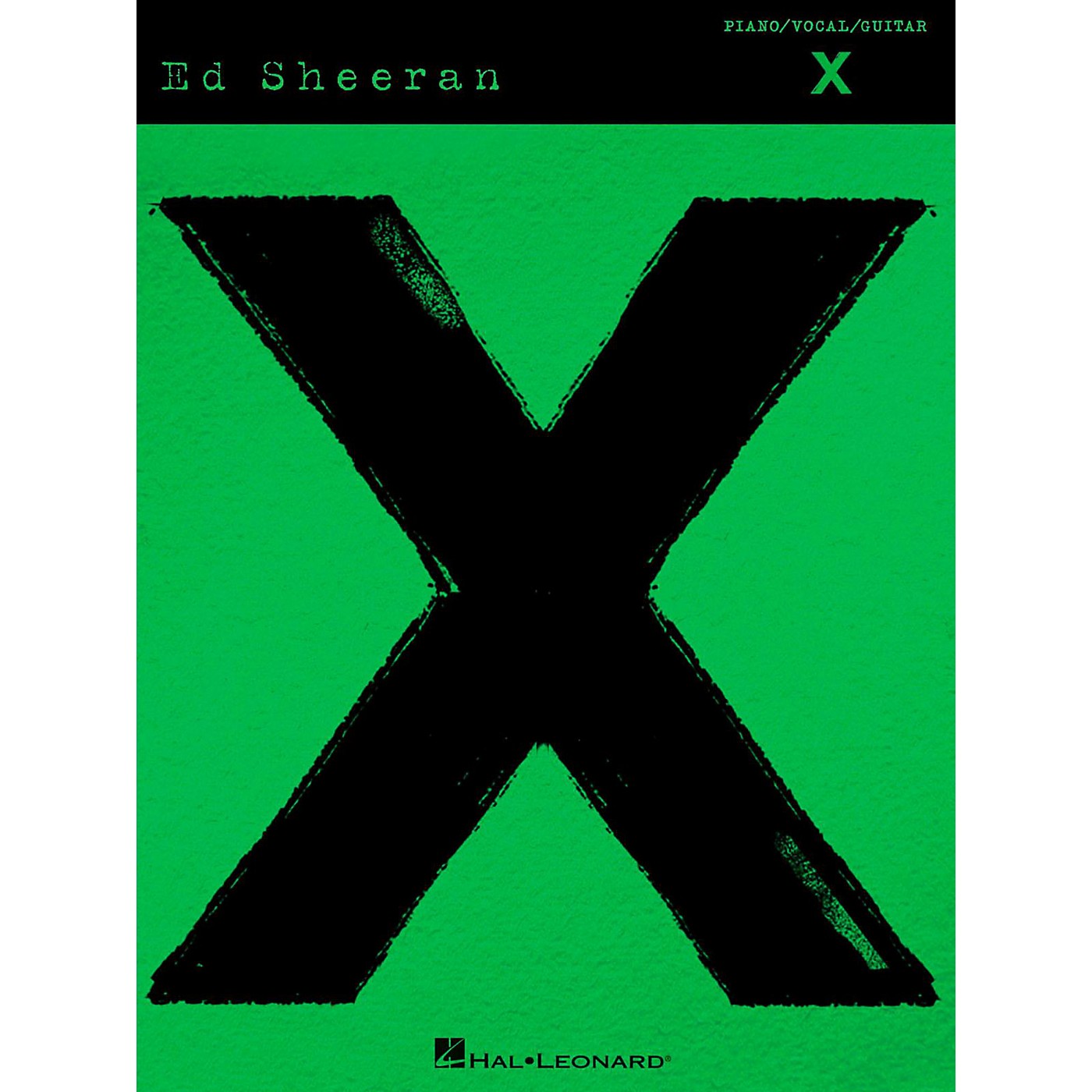 Hal Leonard Ed Sheeran - X Piano/Vocal/Guitar thumbnail