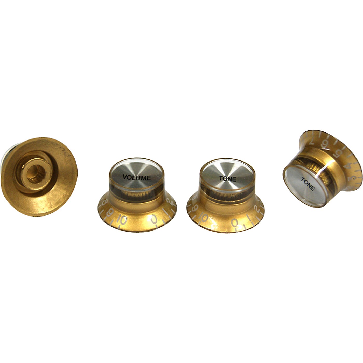 Proline Electric Guitar Top Hat Style Knobs 4-Pack thumbnail