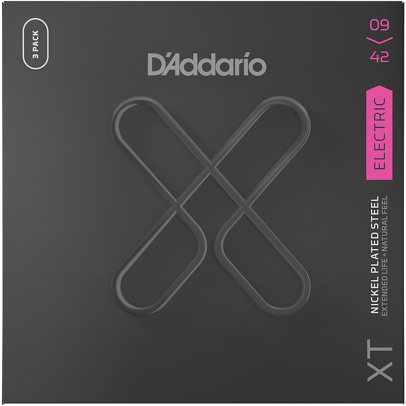 D'Addario Electric Guitar XT Nickel 09-42, Super Light 3-Pack thumbnail