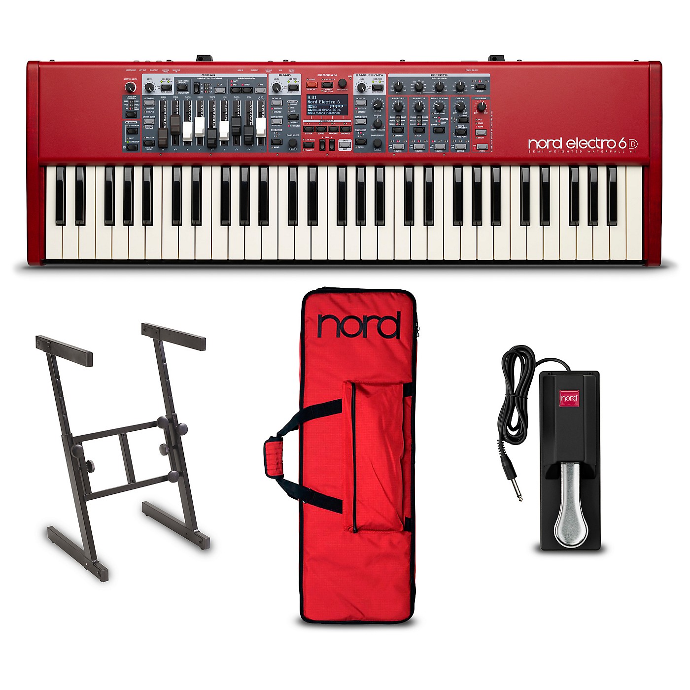 Nord Electro 6D 61-Key Keyboard Complete Bundle thumbnail