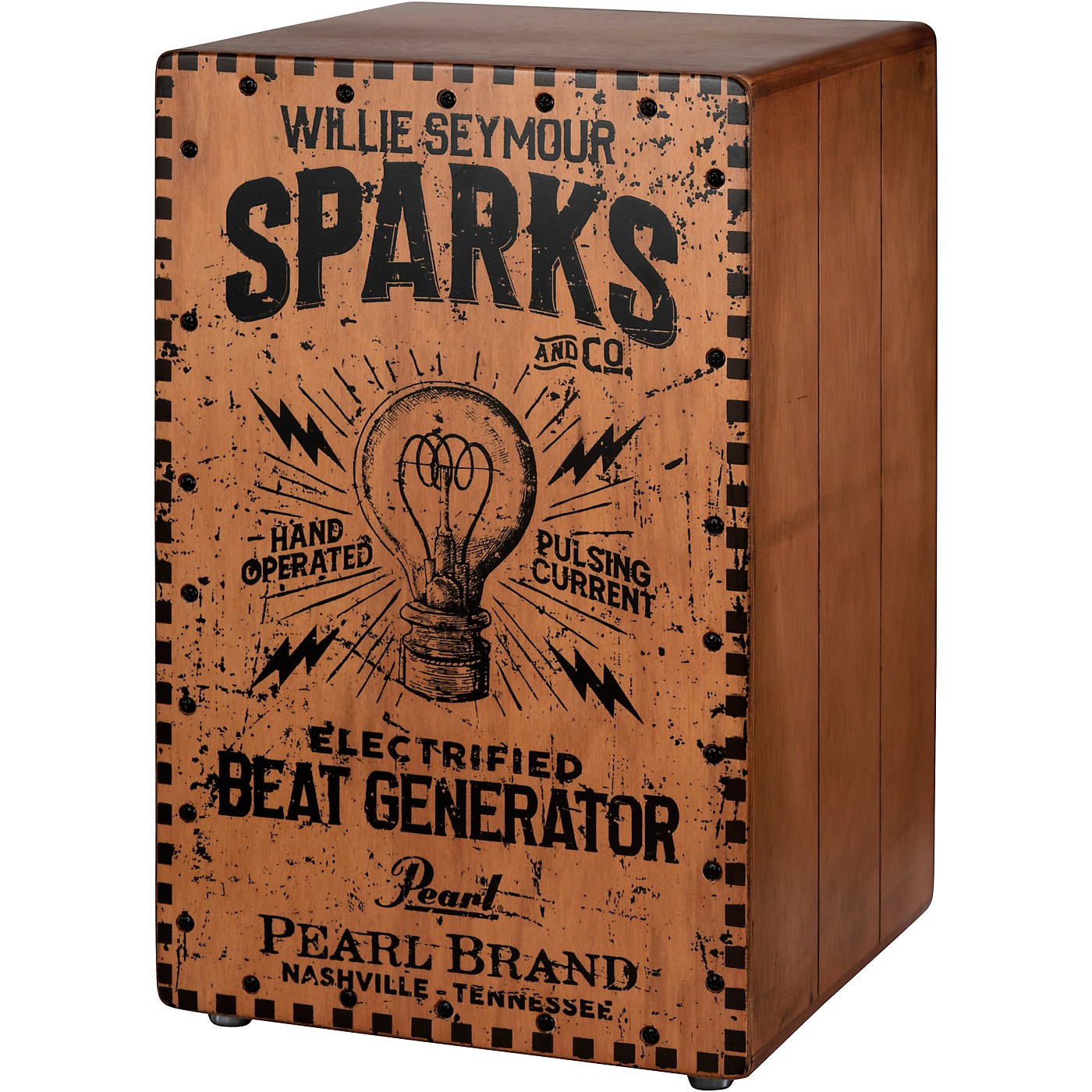 Pearl Electronic Cajon With W.S. Sparks Graphic Finish thumbnail