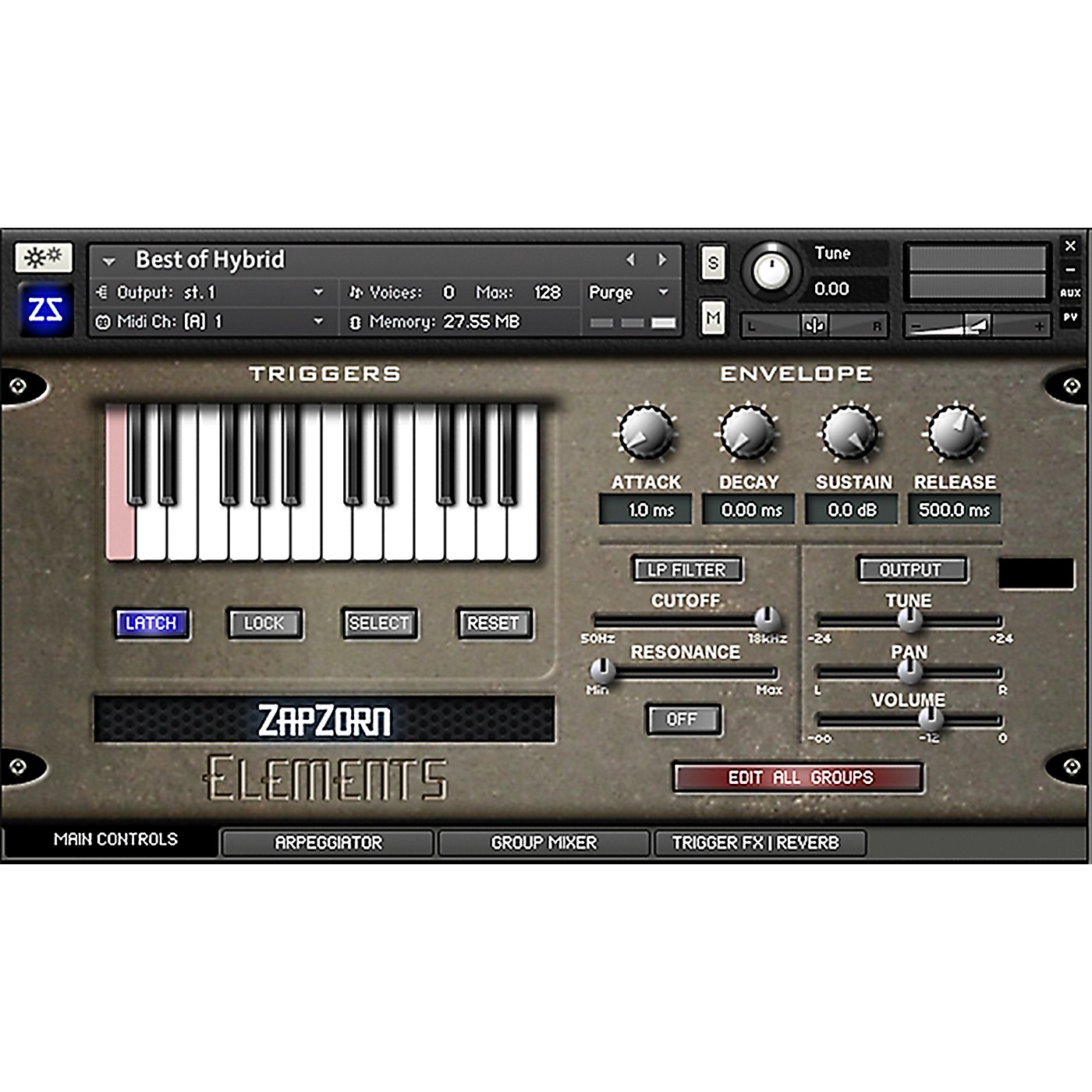 ZapZorn Elements Sound Design Software Download thumbnail