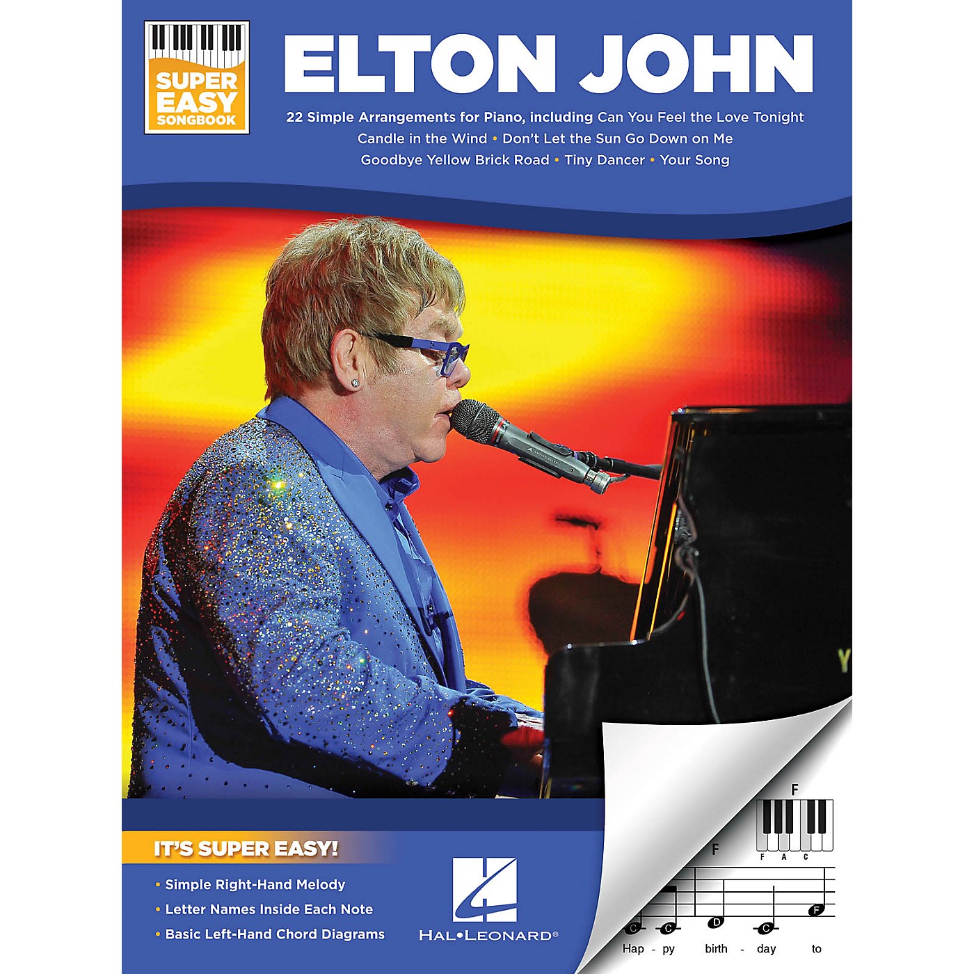 Hal Leonard Elton John - Super Easy Songbook thumbnail