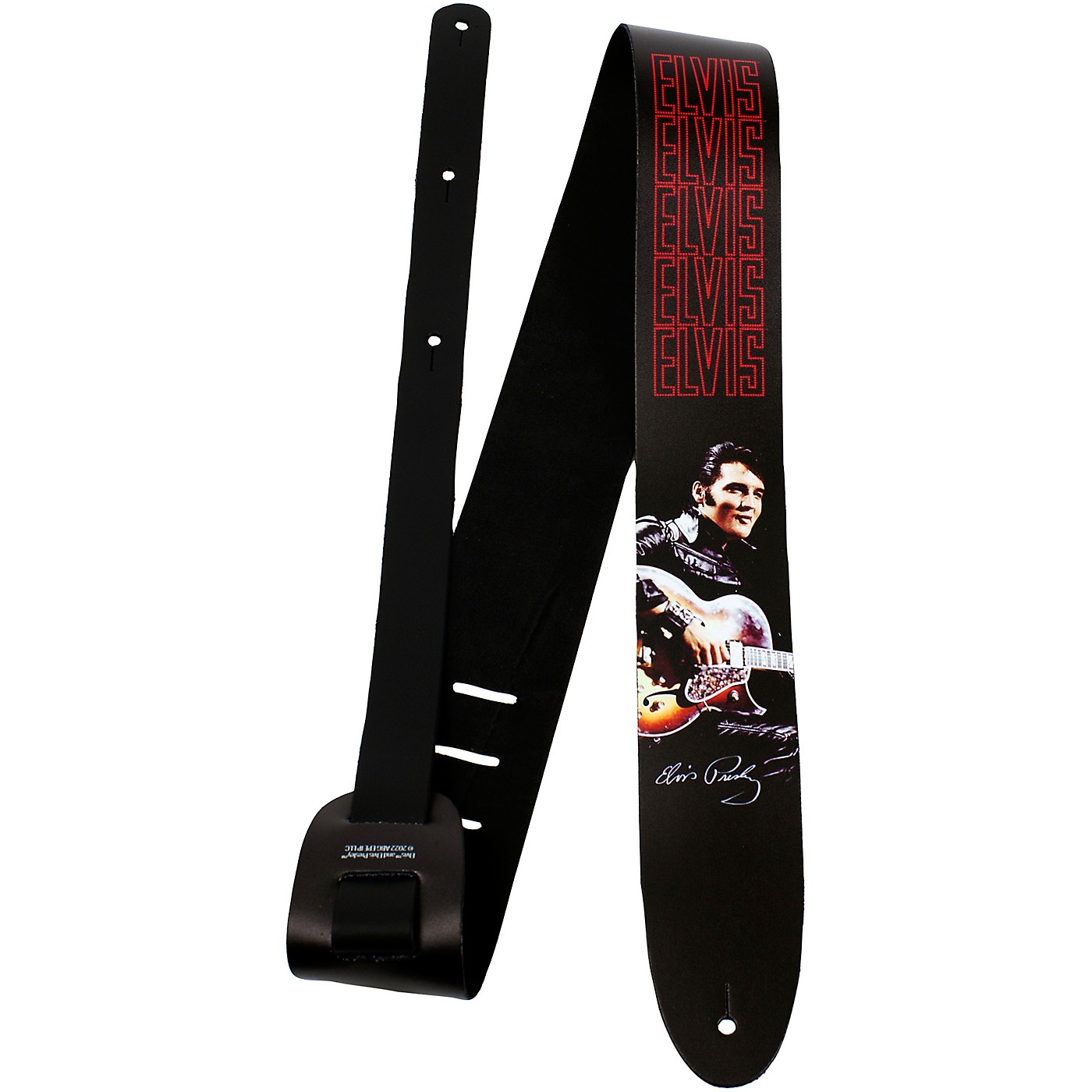 Perri's Elvis Direct To Leather 68 Comeback Guitar Strap thumbnail