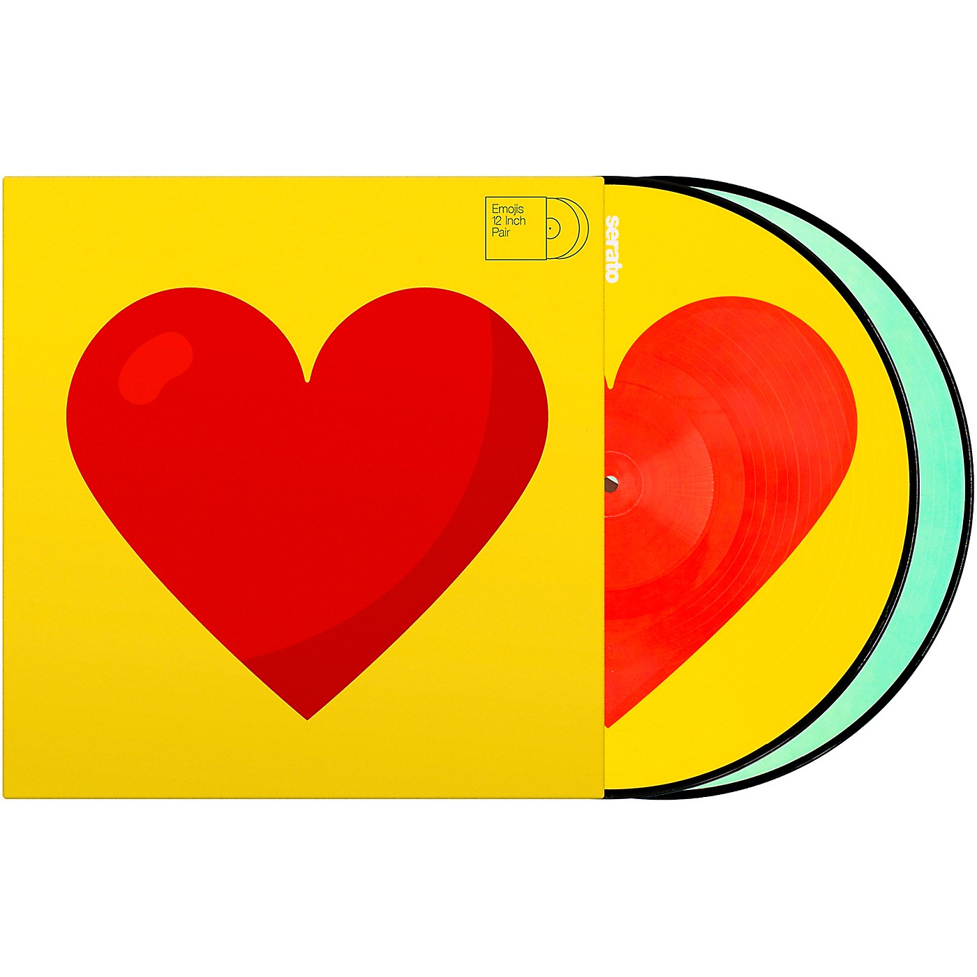 SERATO Emoji #3 Donut/Heart 12