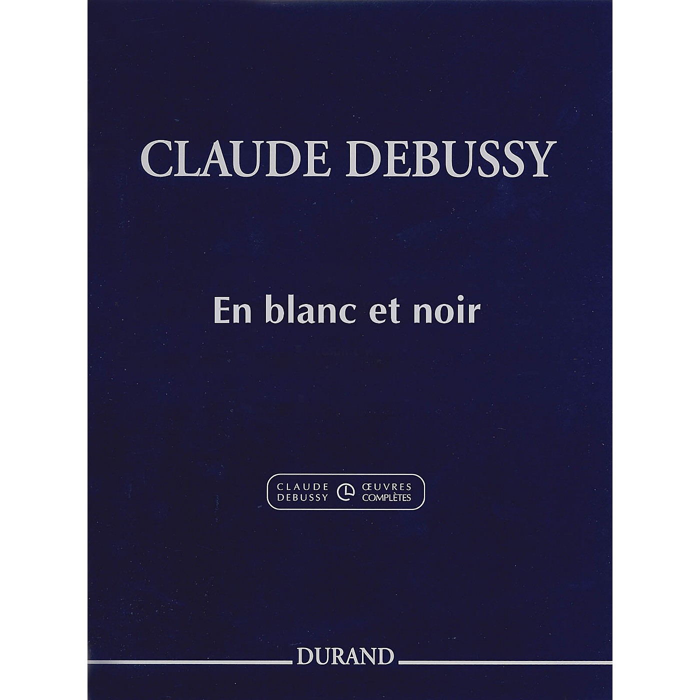 Editions Durand En blanc et noir Editions Durand Series Softcover thumbnail