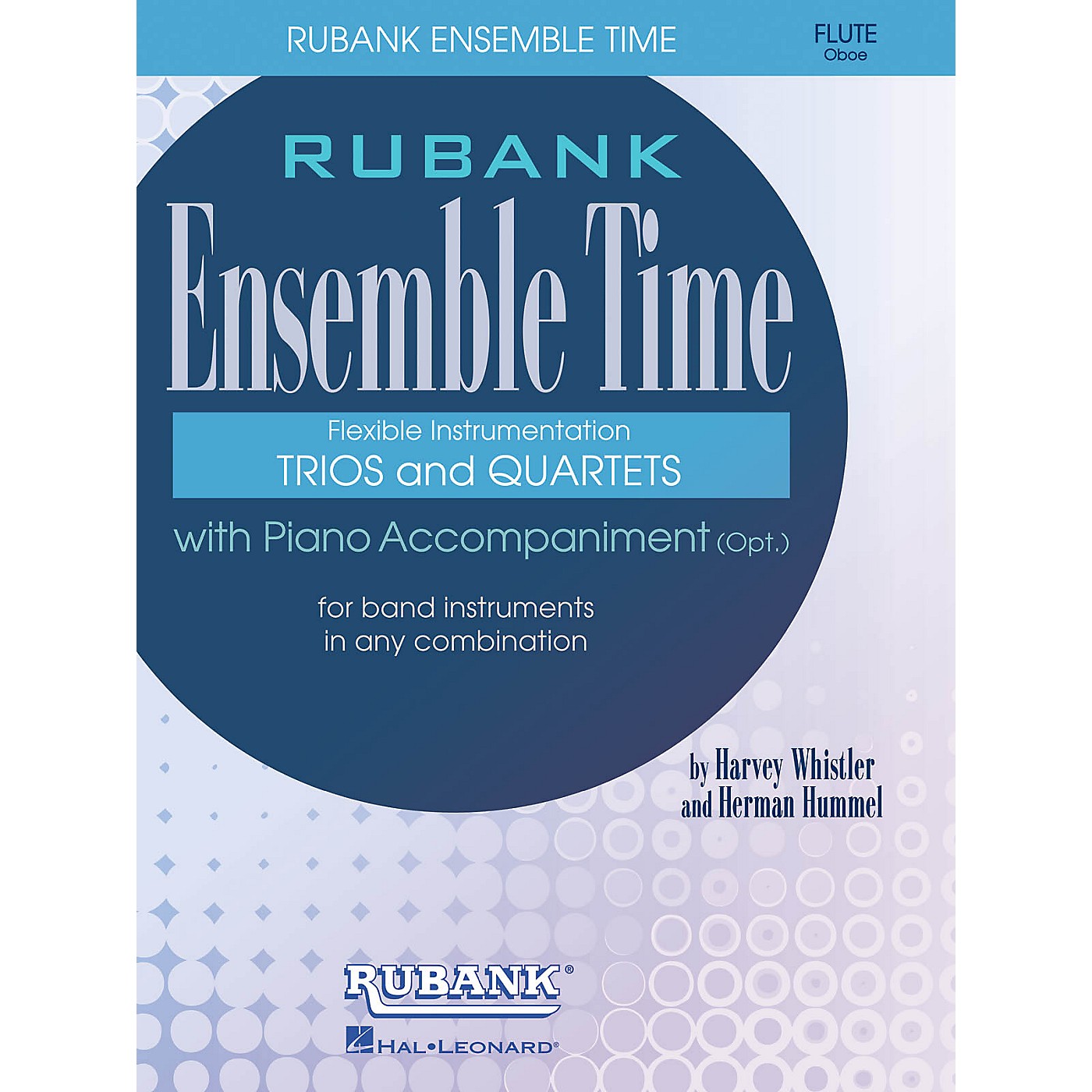 Rubank Publications Ensemble Time - C Flutes (Oboe) (for Instrumental Trio or Quartet Playing) Ensemble Collection Series thumbnail