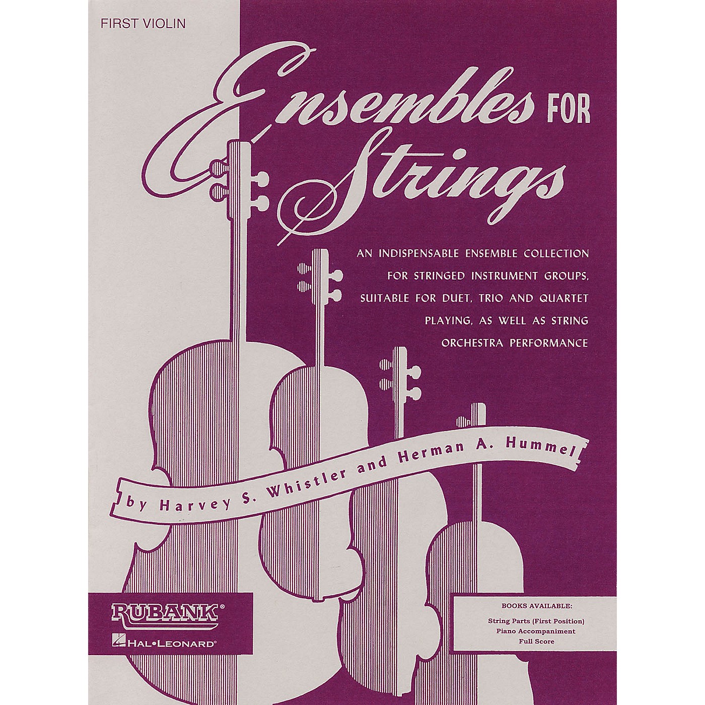 Rubank Publications Ensembles For Strings - Cello Ensemble Collection Series Arranged by Harvey S. Whistler thumbnail
