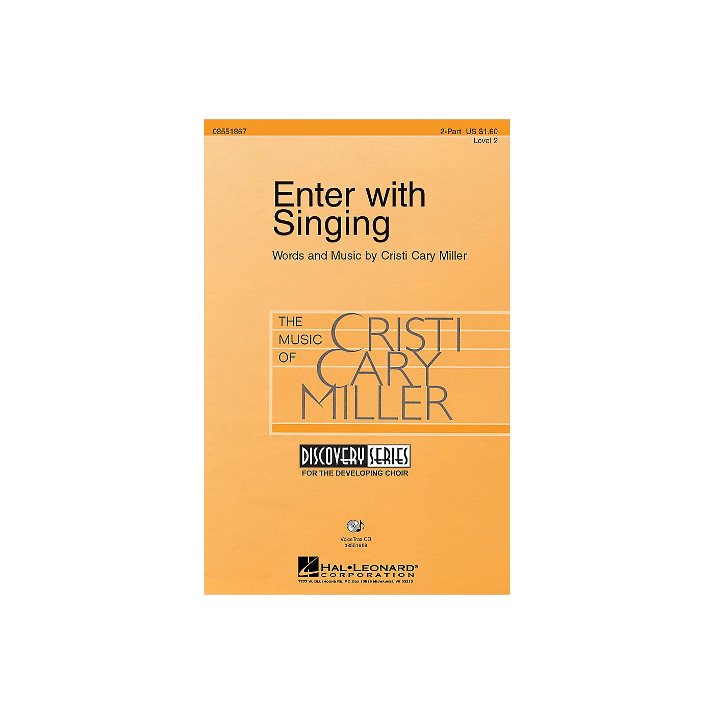 Hal Leonard Enter with Singing 2-Part composed by Cristi Cary Miller thumbnail
