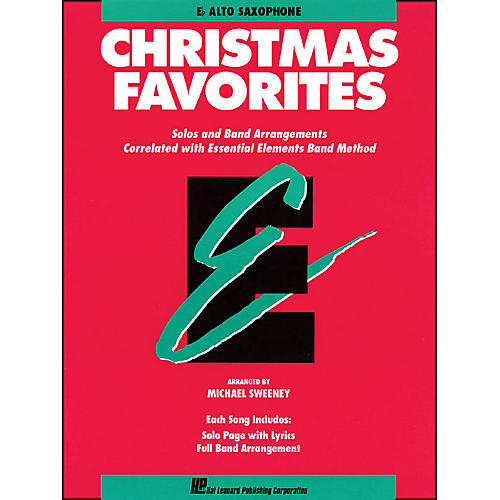 Essential Elements Christmas Favorites E Flat Alto