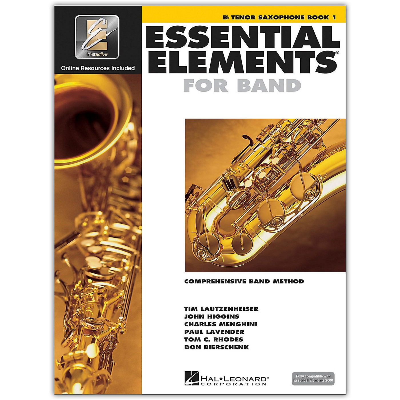 Hal Leonard Essential Elements for Band - Bb Tenor Saxophone 1 Book/Online Audio thumbnail
