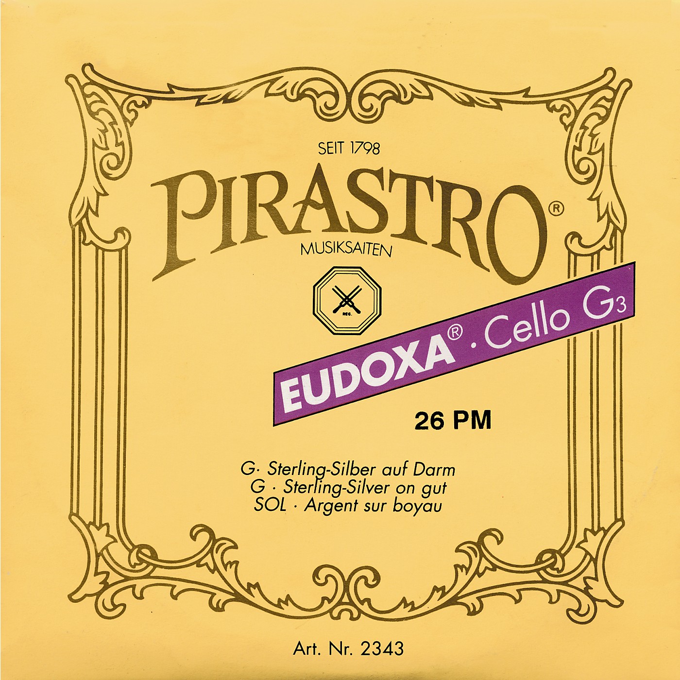 Pirastro Eudoxa Cello Strings Woodwind & Brasswind