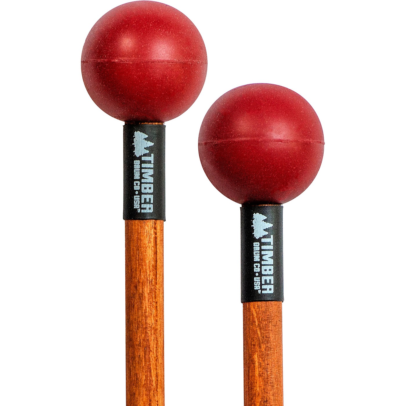 Timber Drum Company Extra Soft Rubber Mallets with Solid Hardwood Handles thumbnail